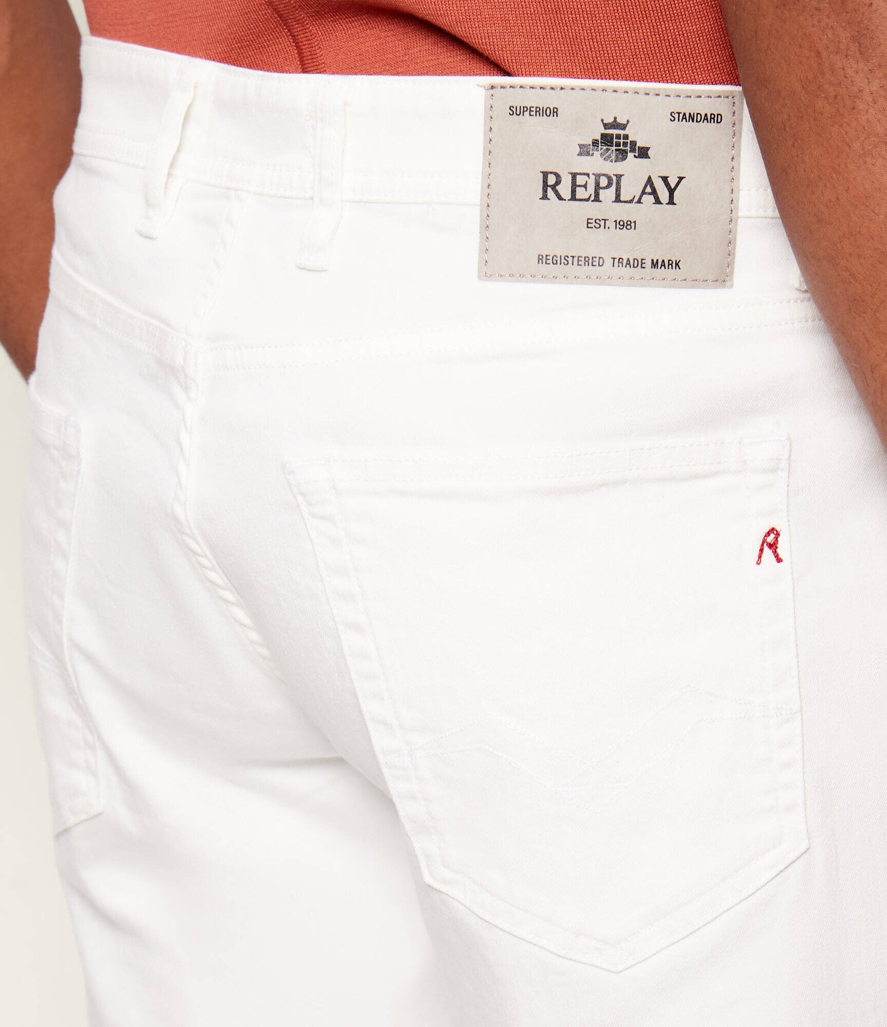 Replay De blugi pantaloni scurți Grover | Straight fit