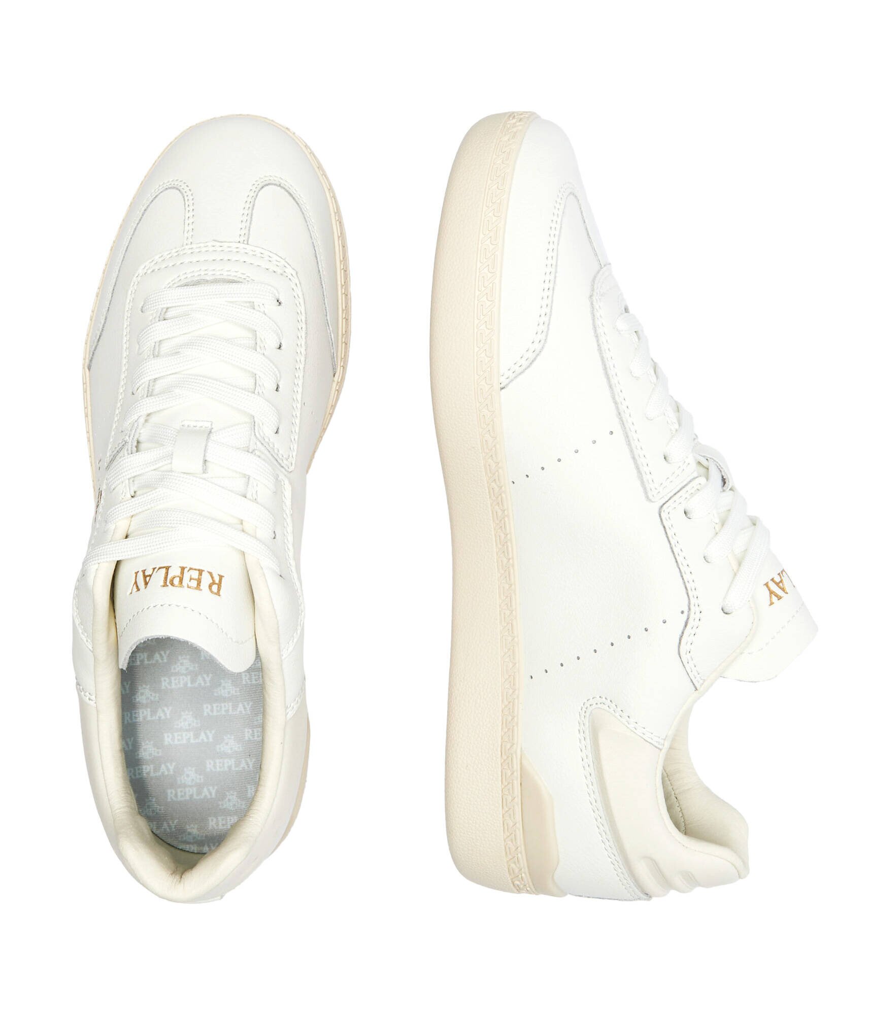 Replay De piele sneakers