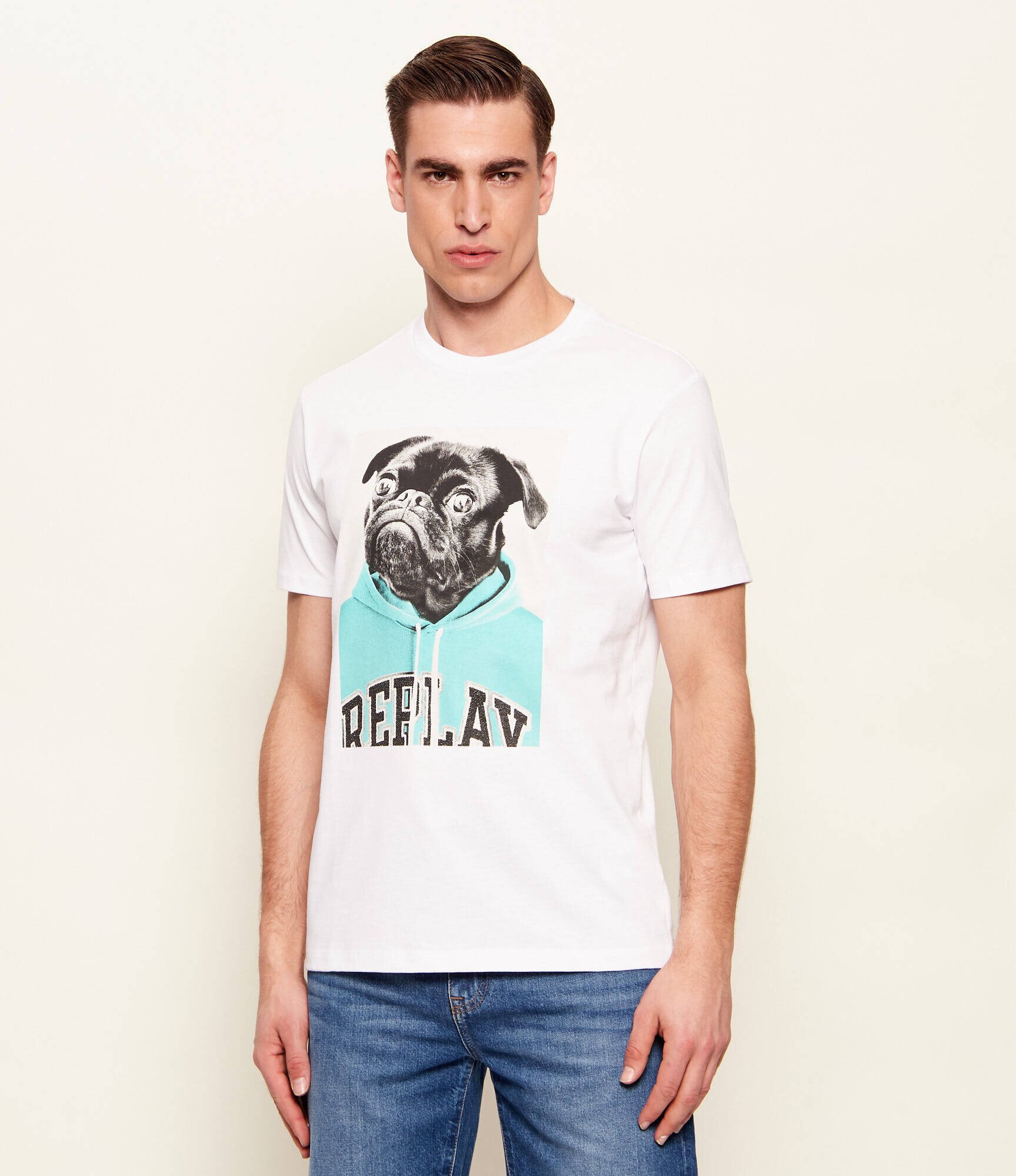 Replay Tricou Open End Dry Hand | regular fit