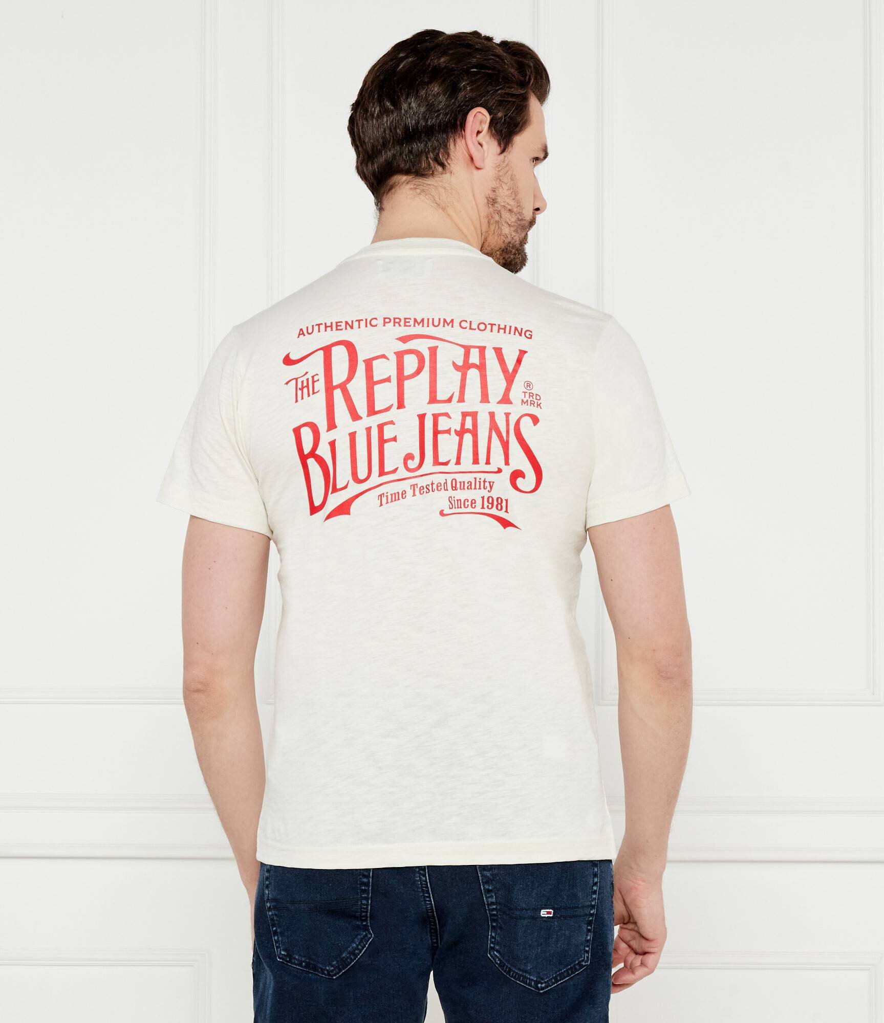 Replay Tricou Slub | regular fit