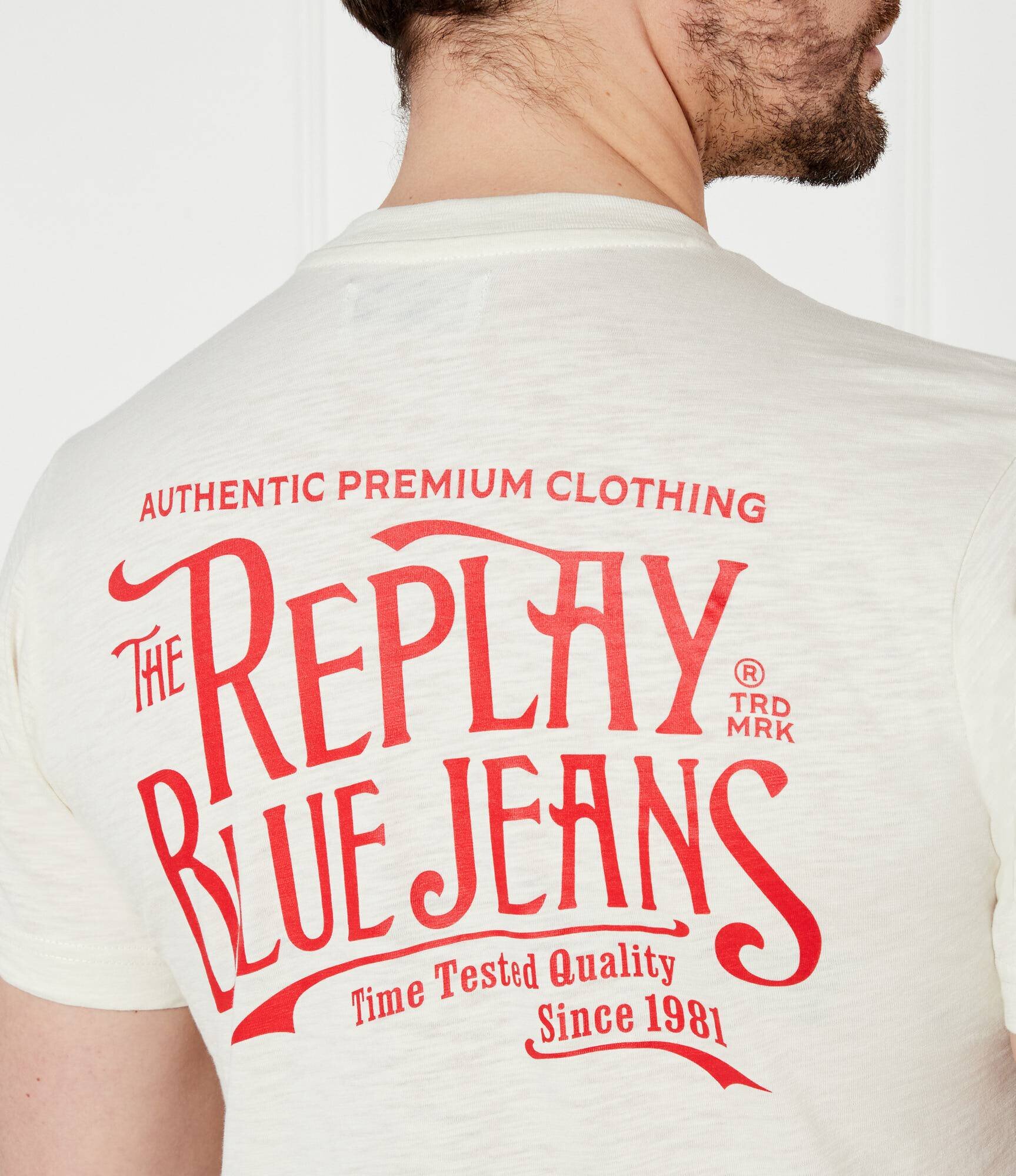 Replay Tricou Slub | regular fit