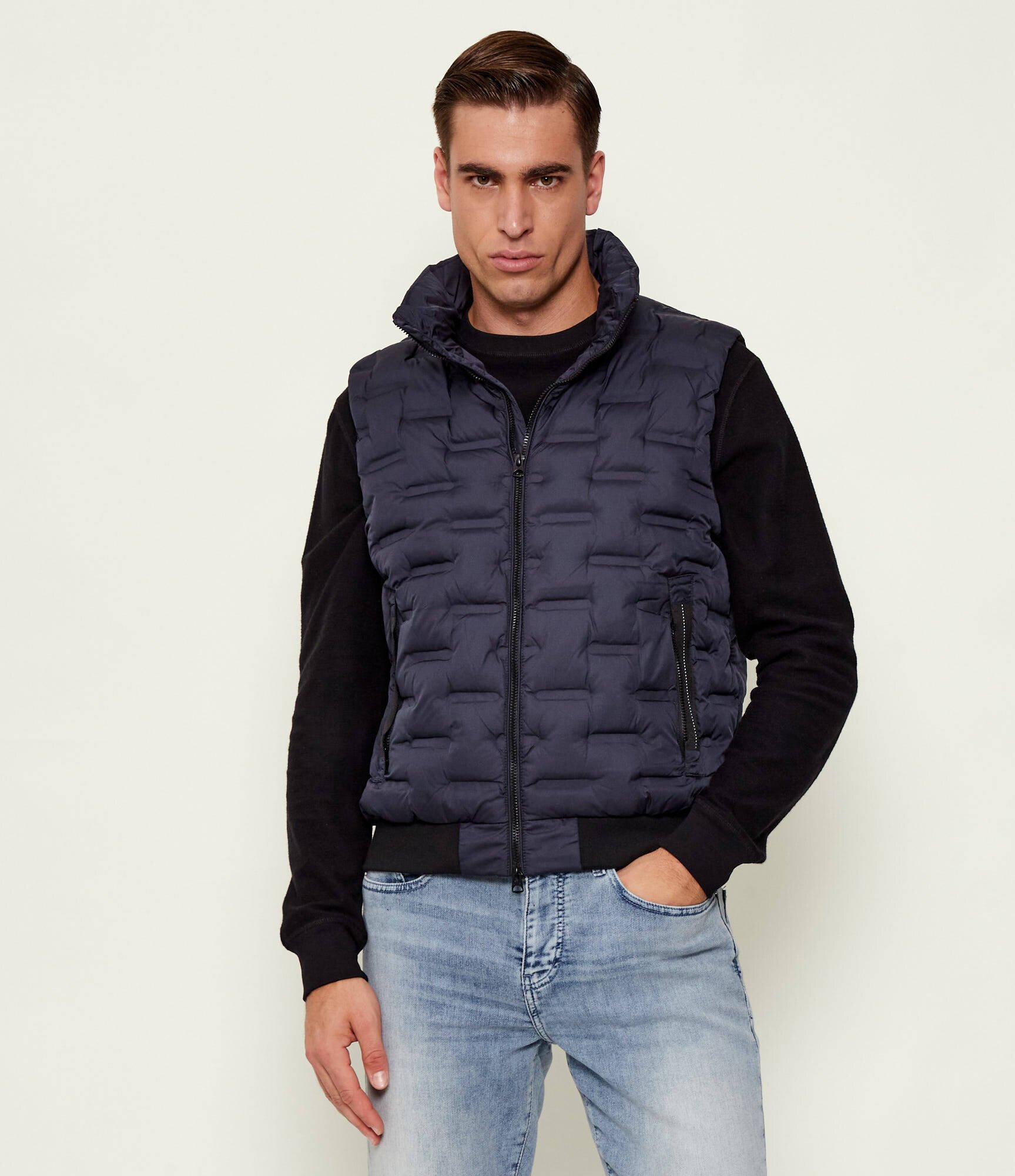 Replay Vestă FINE POLY | regular fit