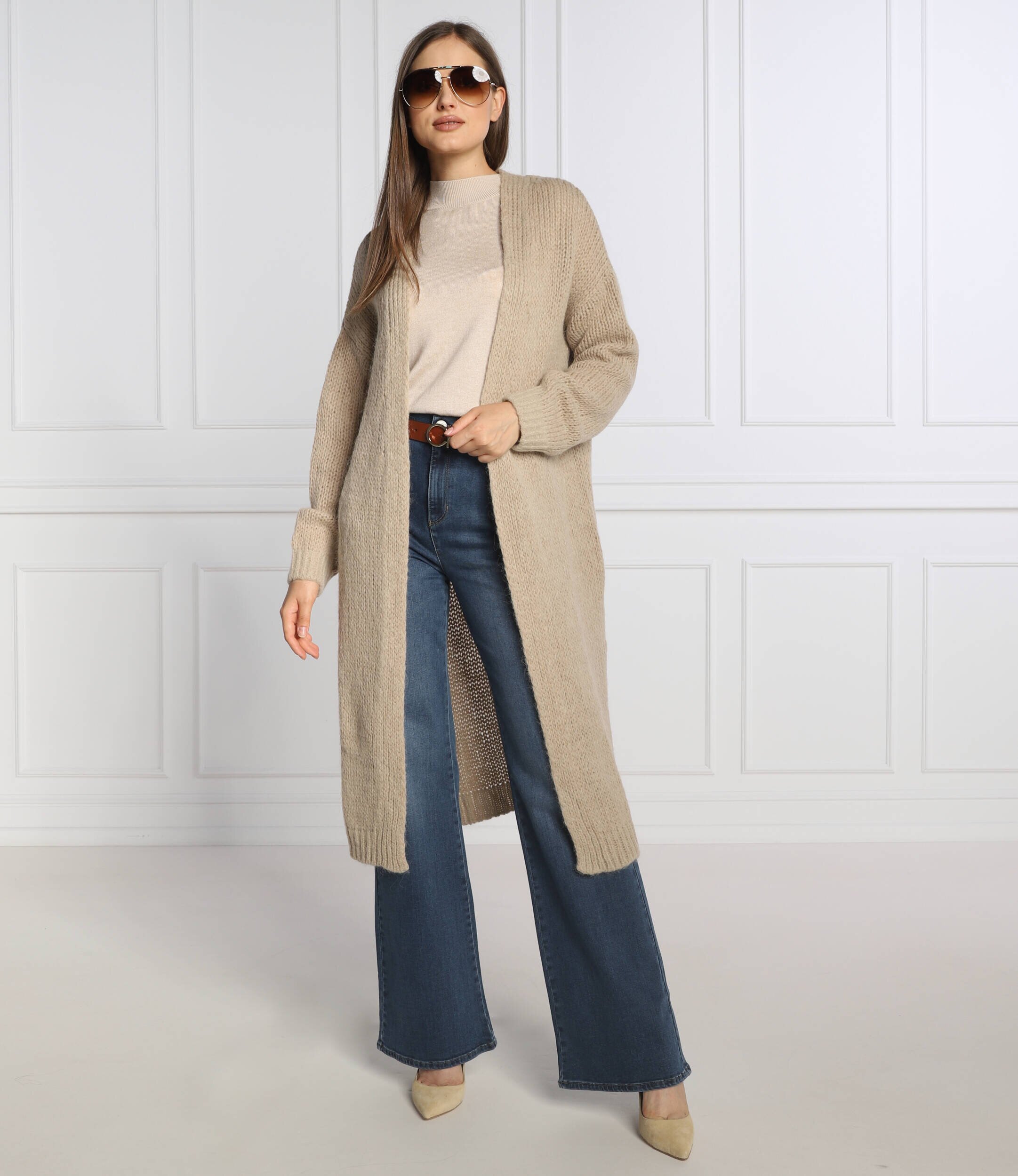 RIANI De lână cardigan | Relaxed fit