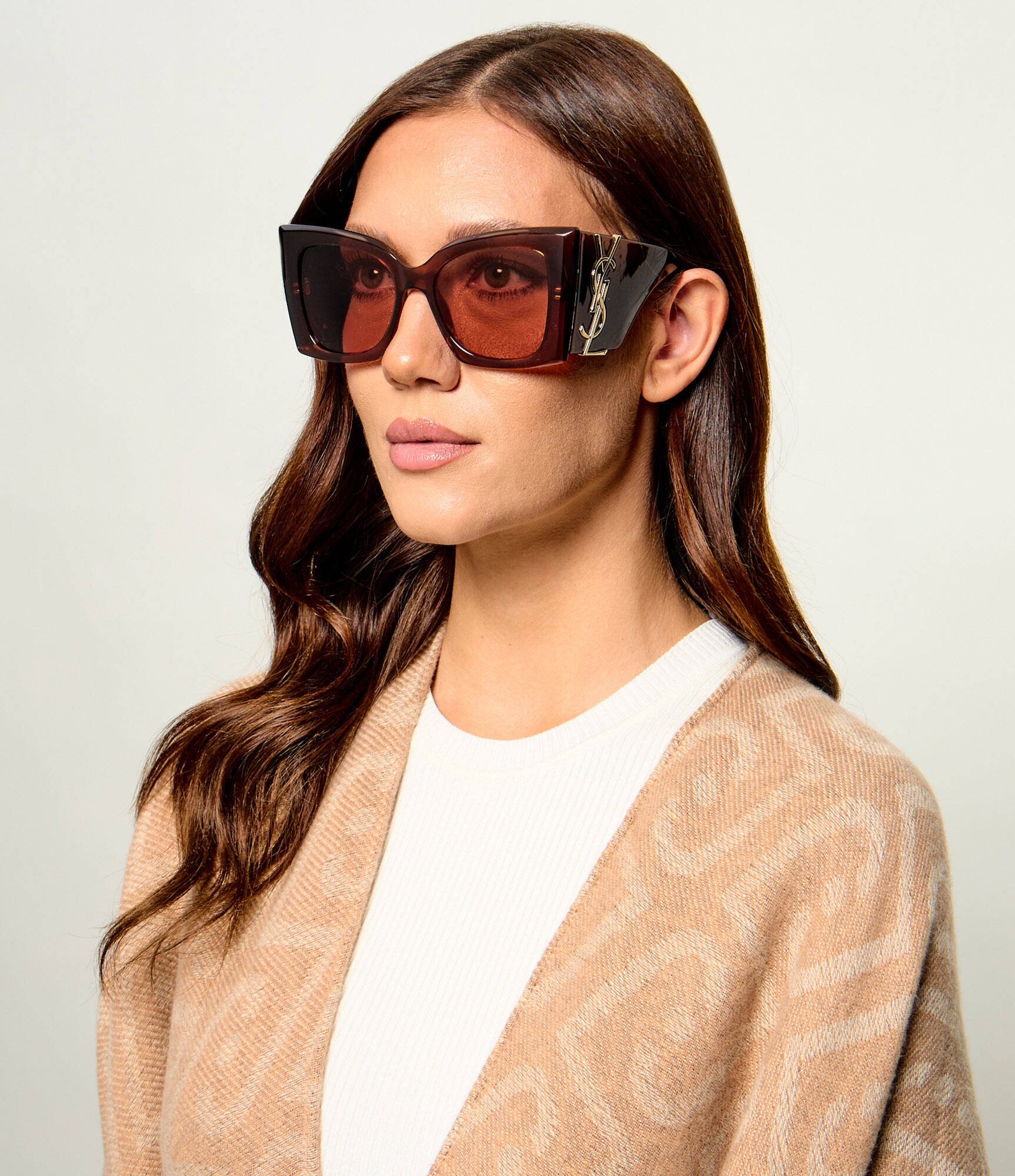 Saint Laurent Ochelari de soare Blaze Crystal SL M119