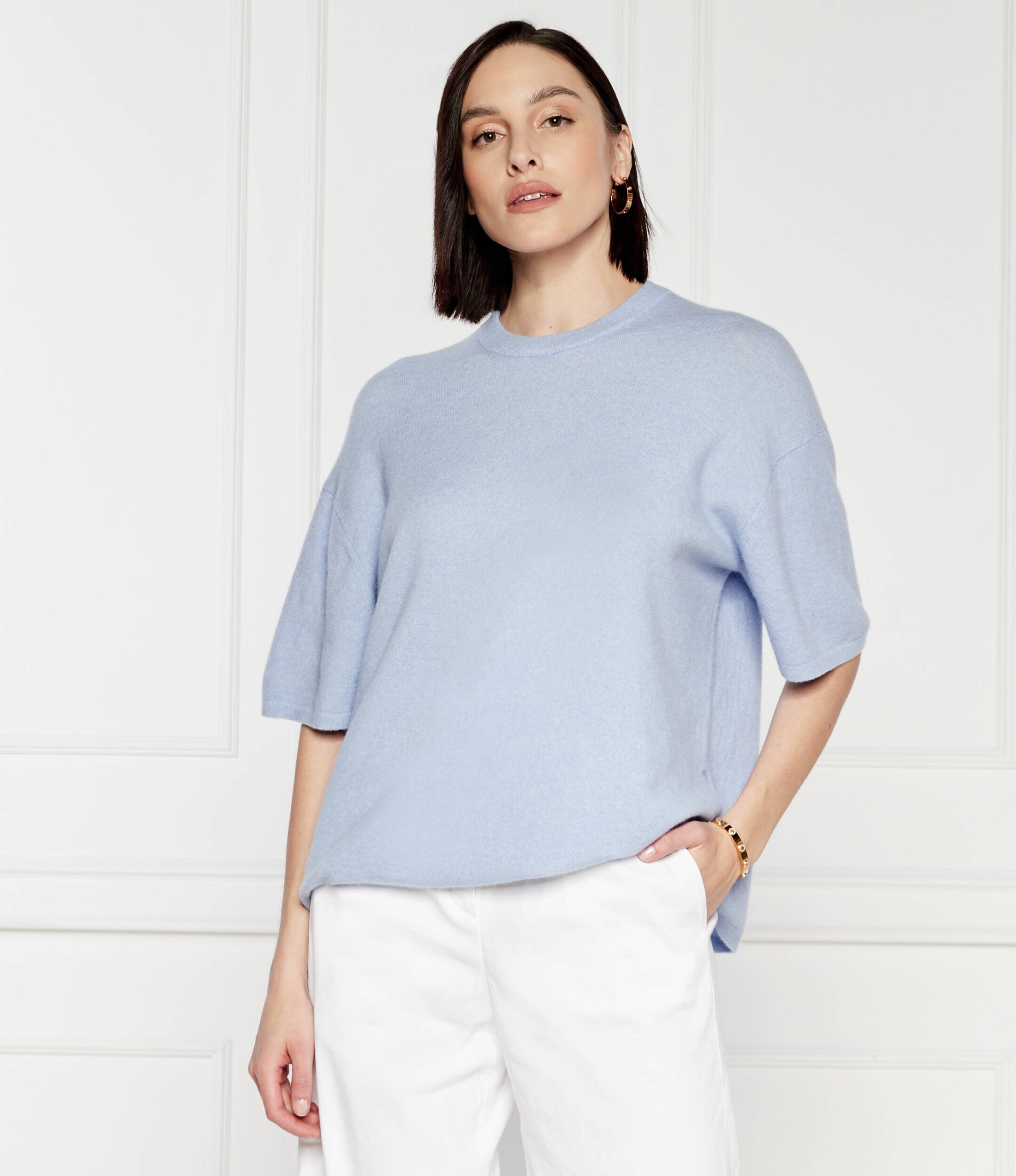 Samsøe Samsøe De lână pulover Megan | Oversize fit