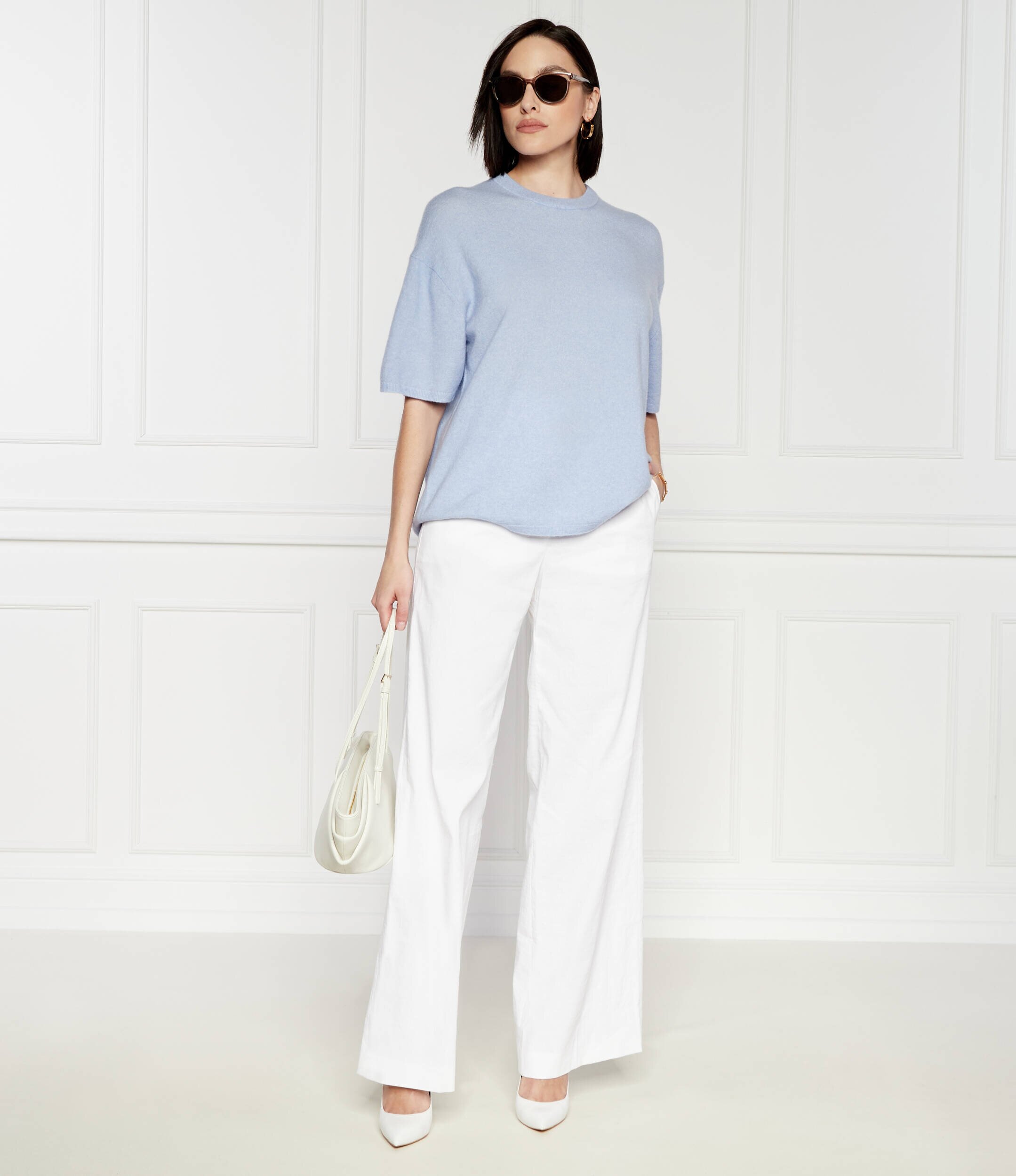 Samsøe Samsøe De lână pulover Megan | Oversize fit