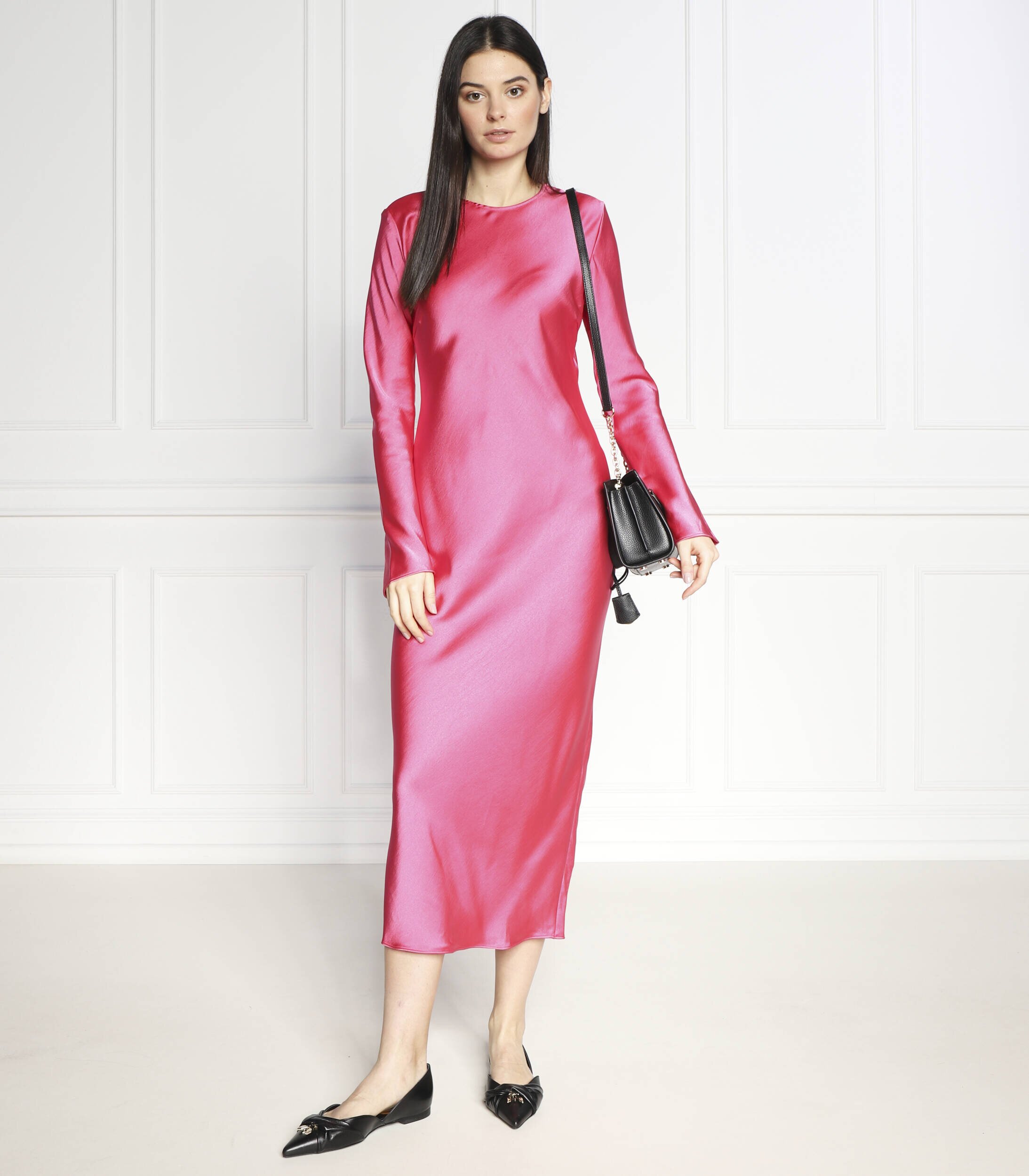 Samsøe Samsøe De satin rochie