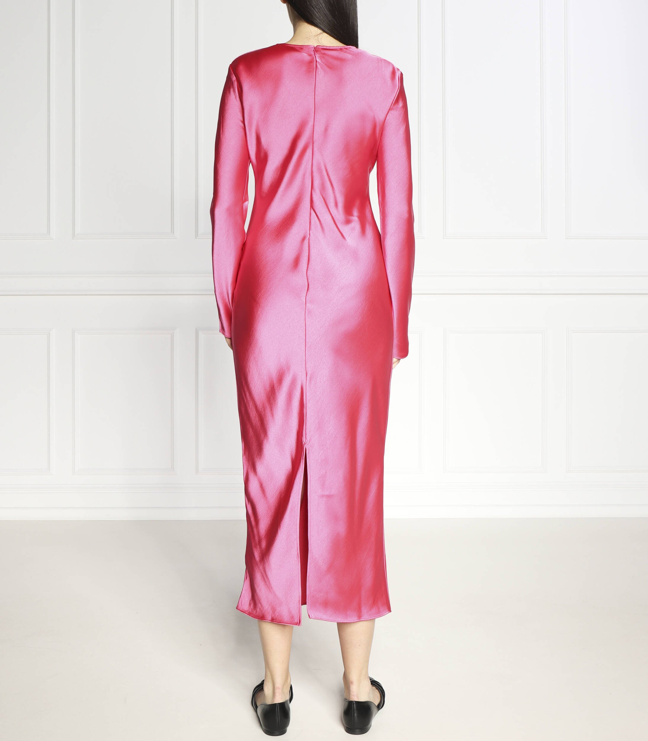 Samsøe Samsøe De satin rochie