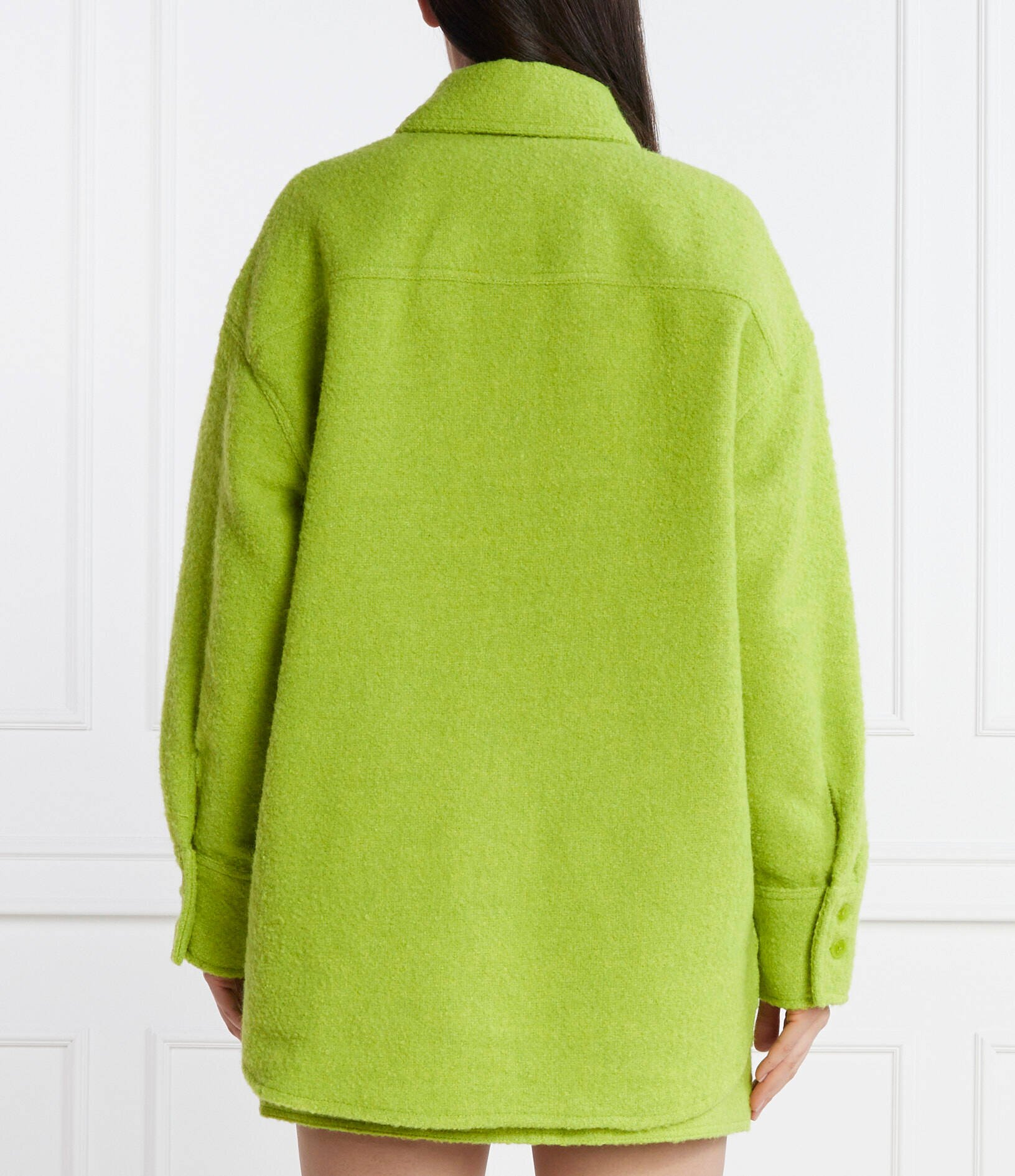 Samsøe Samsøe Geacă Inez | Oversize fit cu adaos de lână