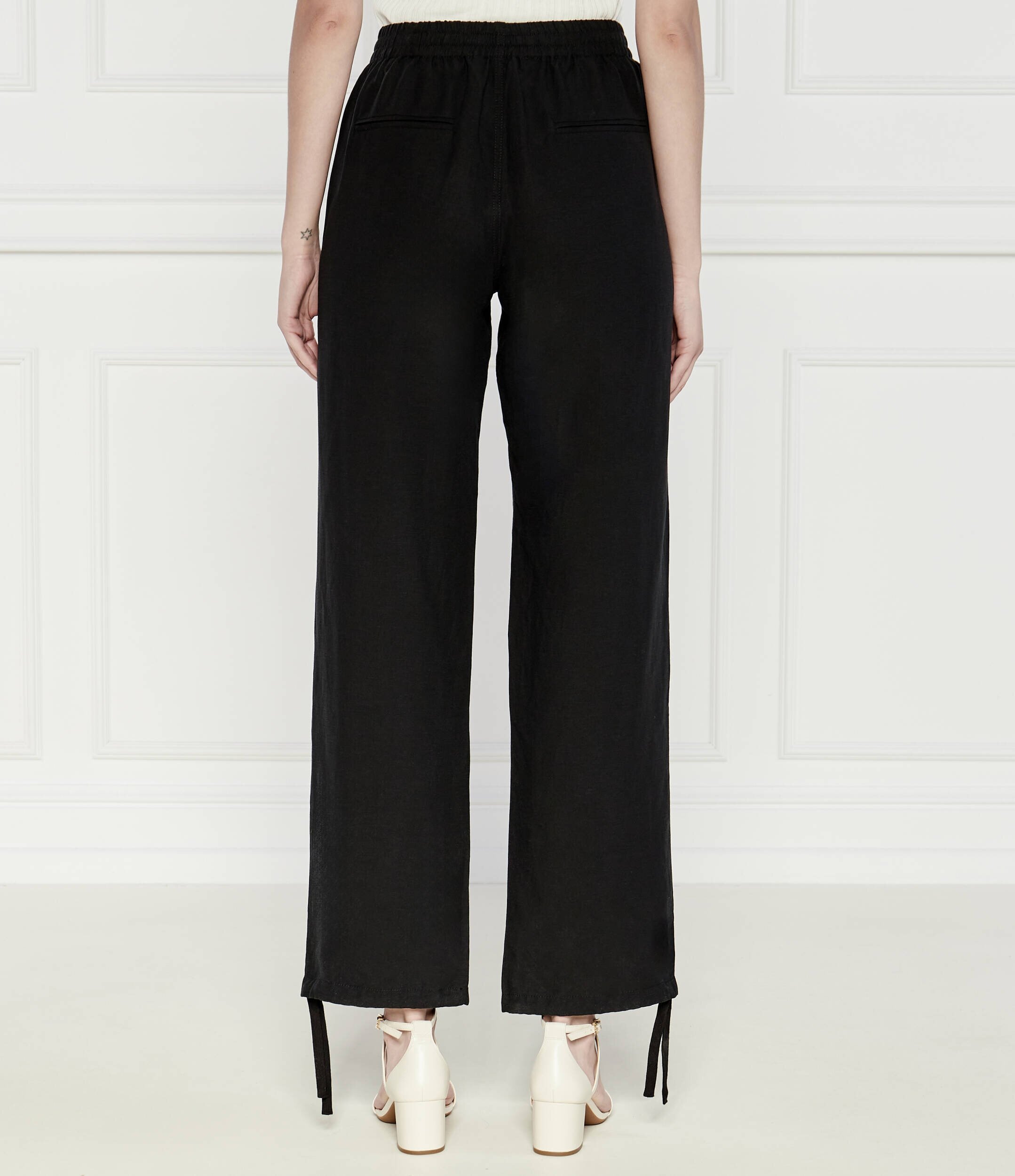 Samsøe Samsøe Pantaloni Sagira | Relaxed fit | cu adaos de in