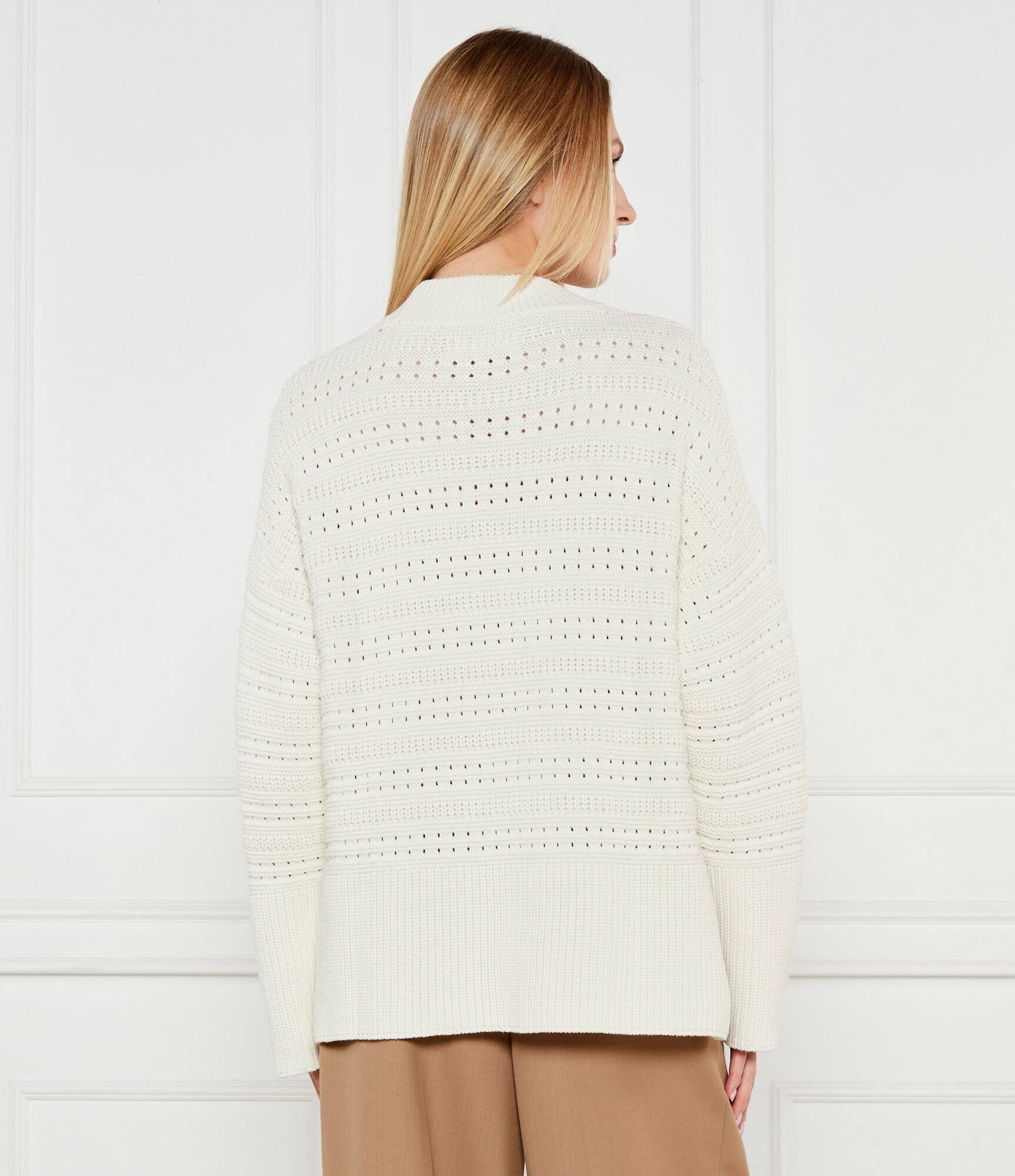 Samsøe Samsøe Pulover | Relaxed fit | cu adaos de in