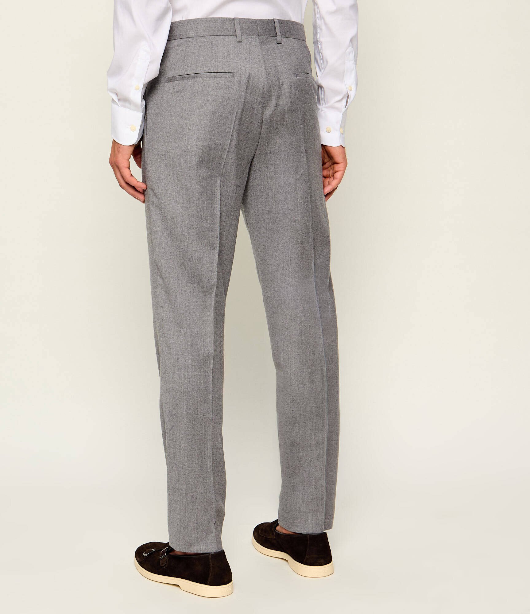 Sand Copenhagen De lână pantaloni chino Mark N | regular fit