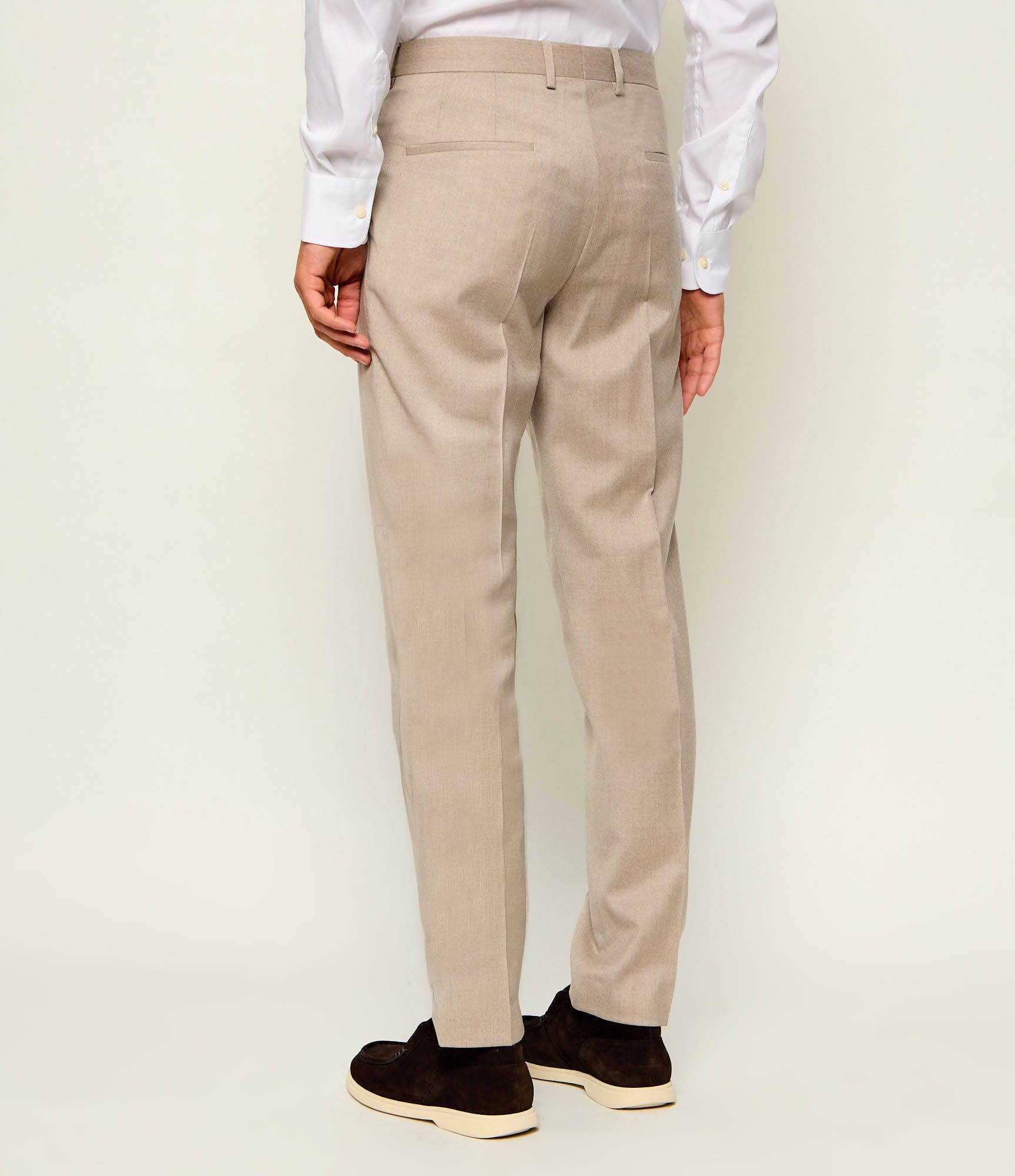 Sand Copenhagen De lână pantaloni chino Mark N | regular fit | stretch