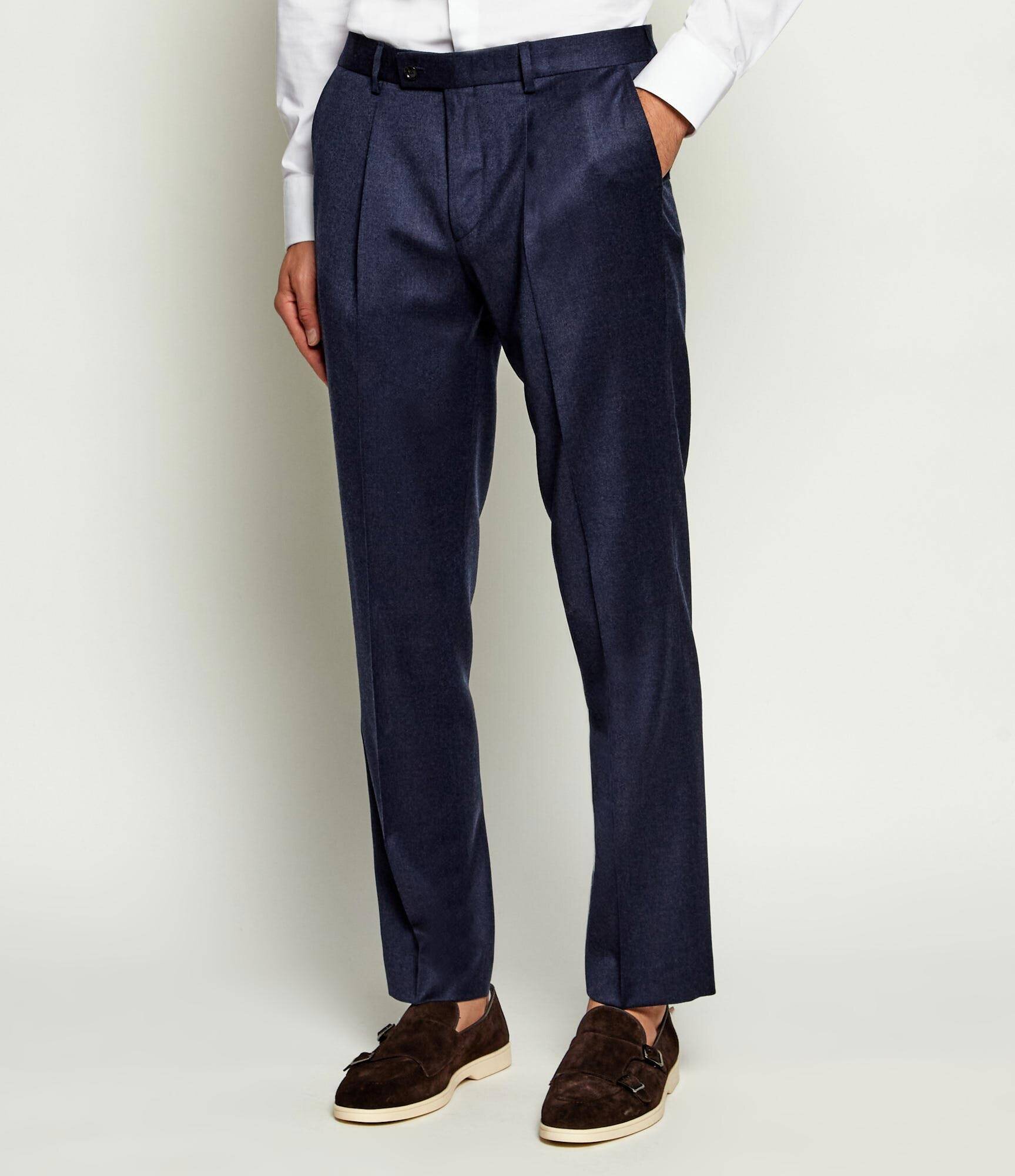 Sand Copenhagen De lână pantaloni chino Mark N | regular fit | stretch