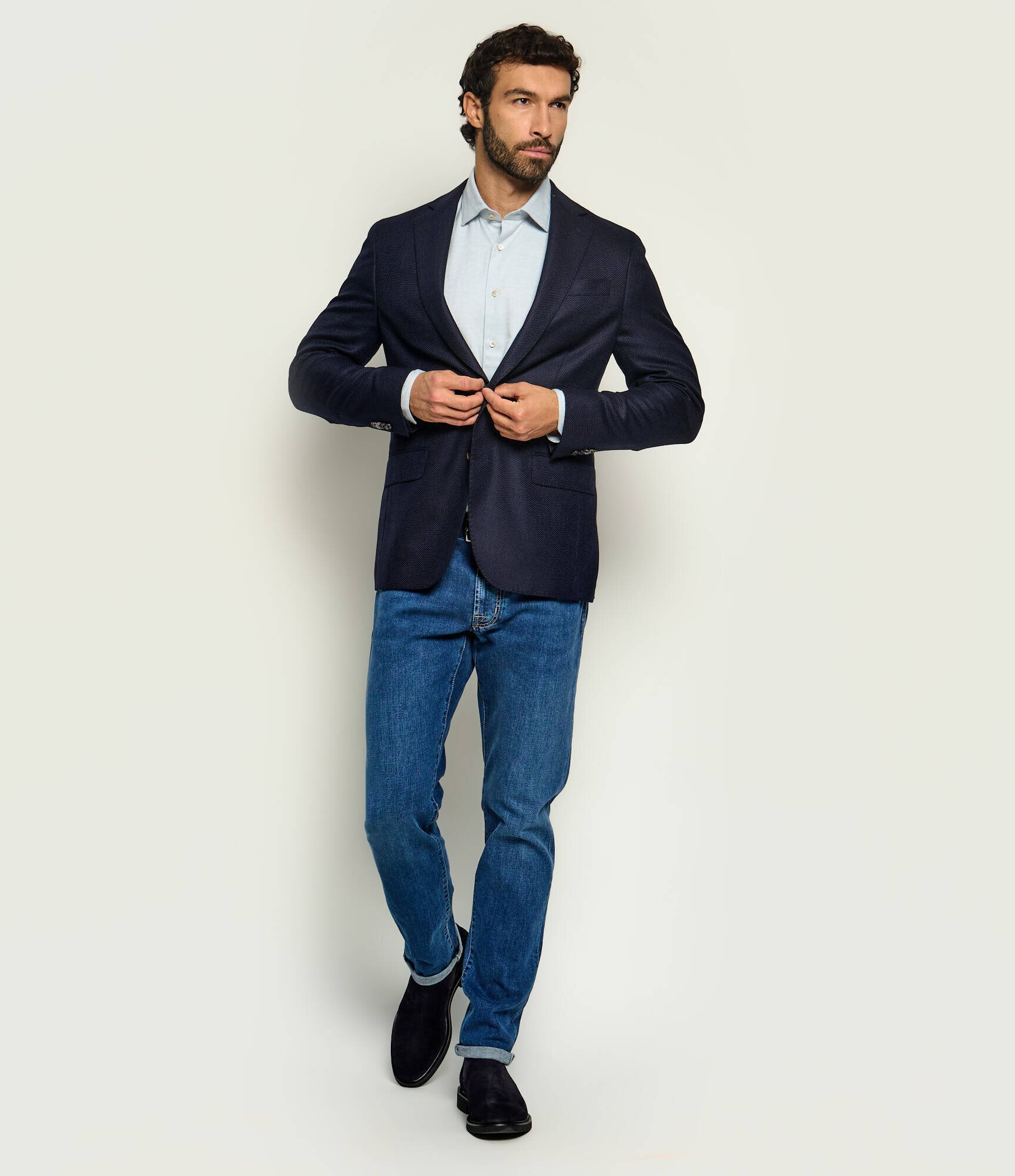 Sand Copenhagen De lână sacou Hopsack | regular fit