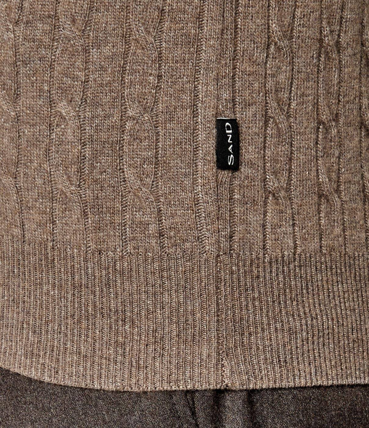 Sand Copenhagen Pulover Ibro | regular fit cu adaos de lână și cașmir