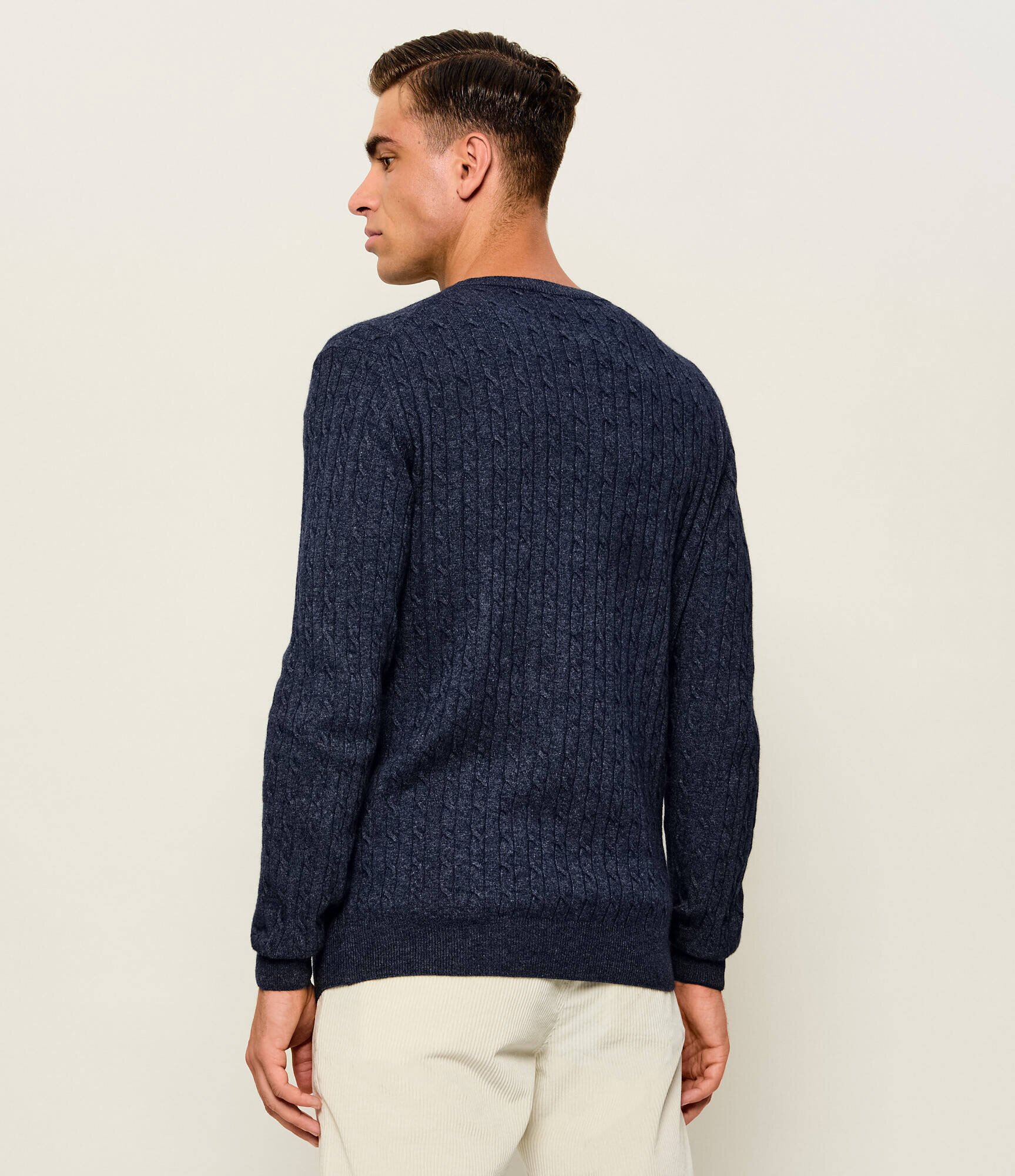 Sand Copenhagen Pulover Iq | regular fit cu adaos de lână și cașmir
