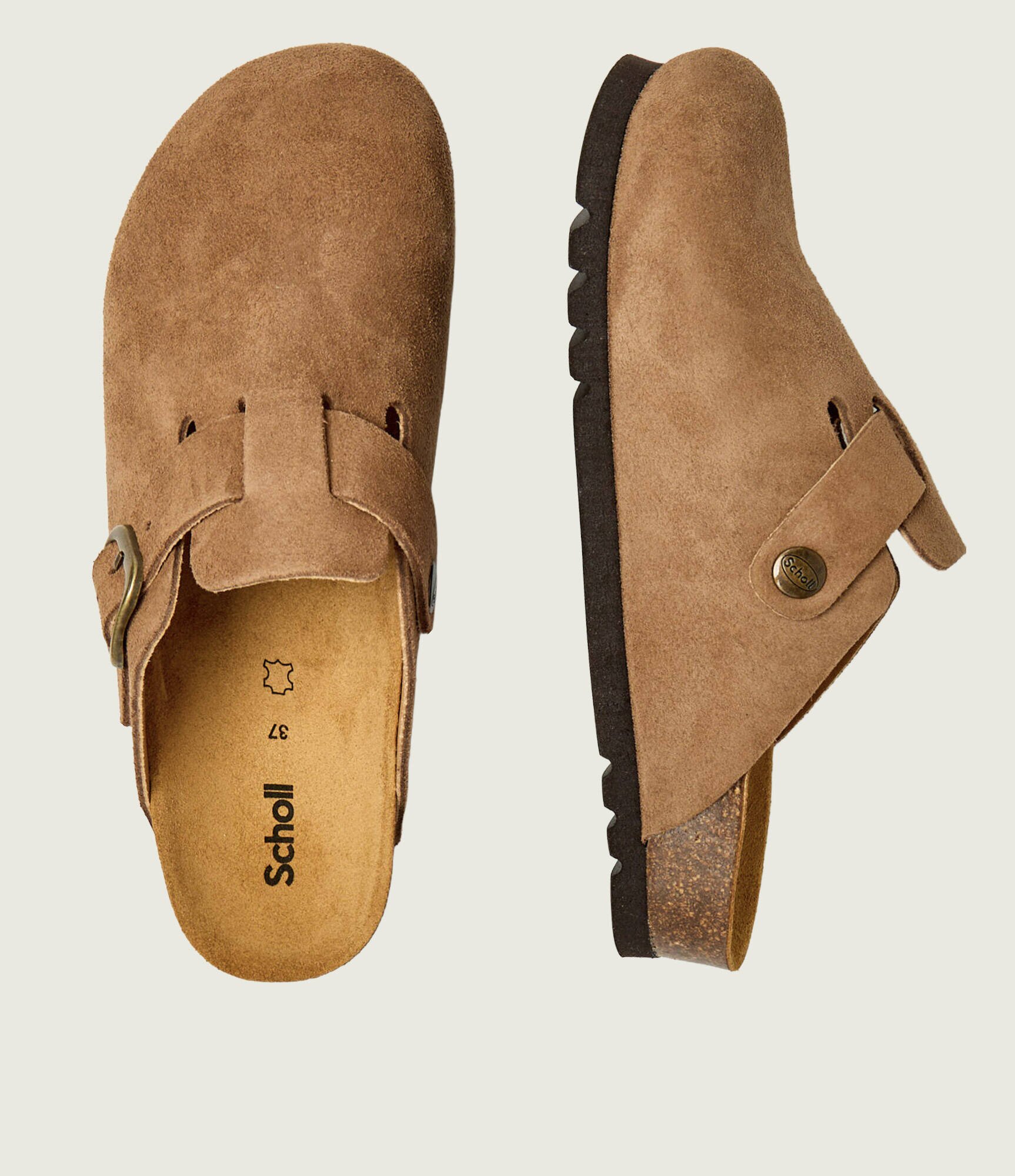 Scholl Mules (încălțăminte) FAE | piele întoarsă