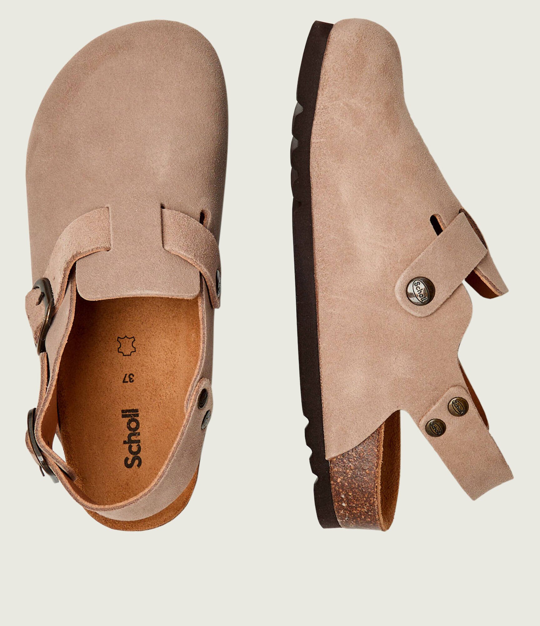 Scholl Mules (încălțăminte) FAE | piele întoarsă