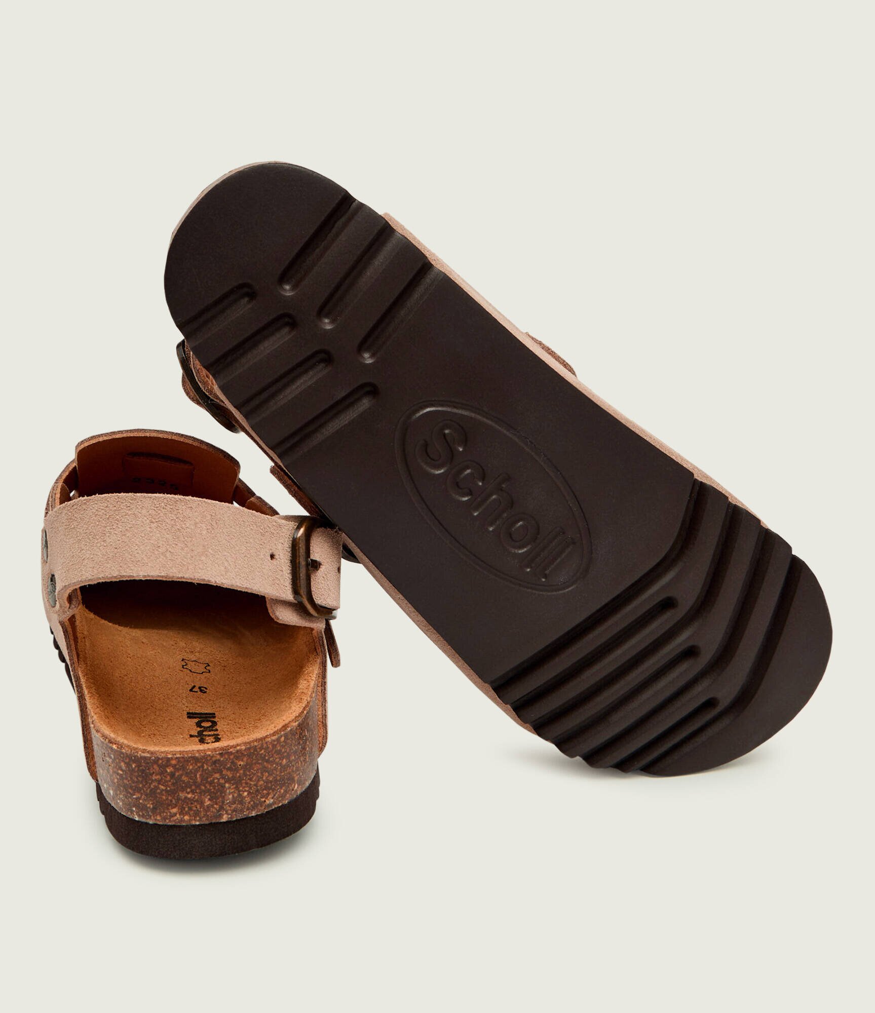 Scholl Mules (încălțăminte) FAE | piele întoarsă