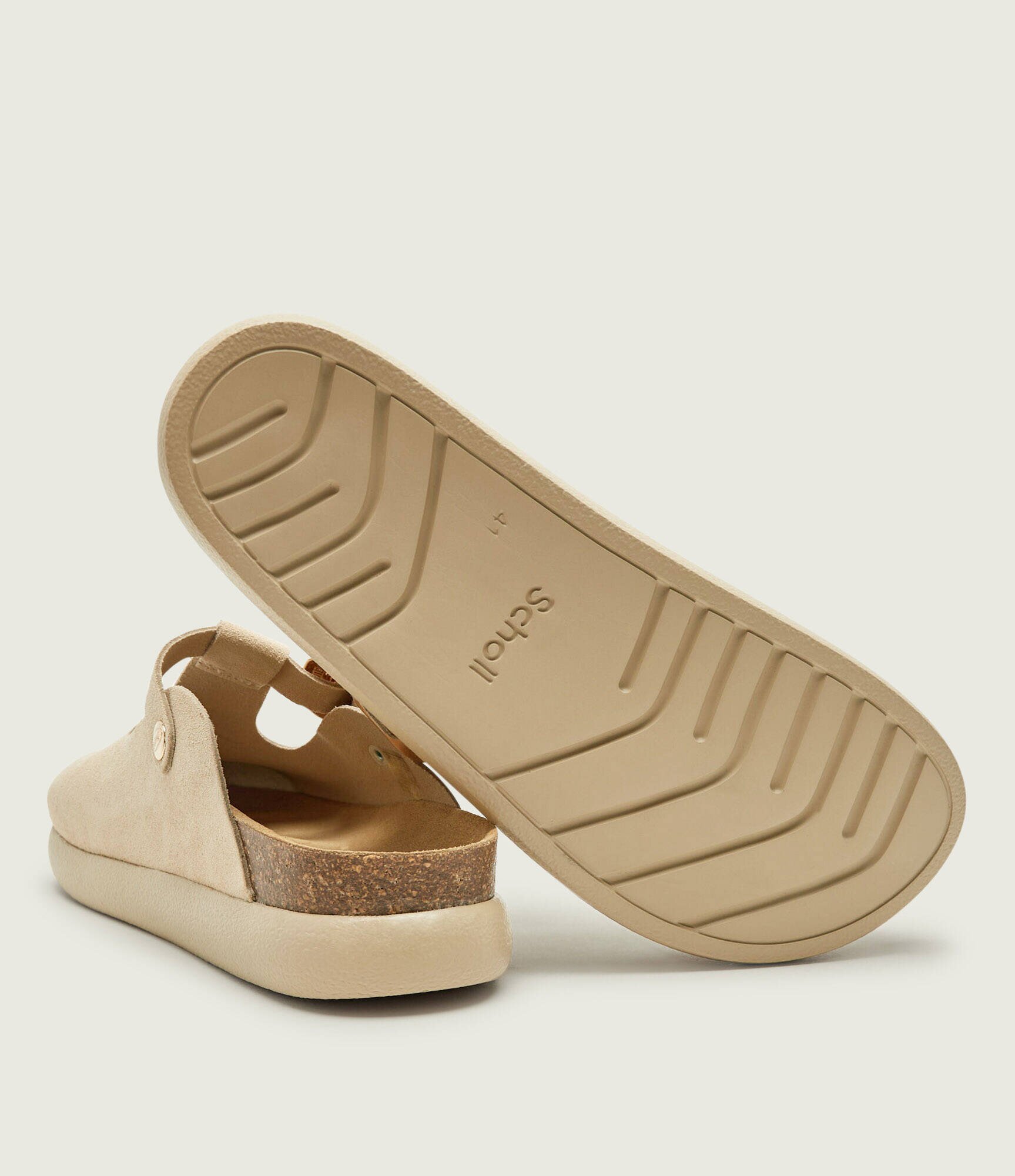 Scholl Mules (încălțăminte) FLORA CHUNKY | piele întoarsă