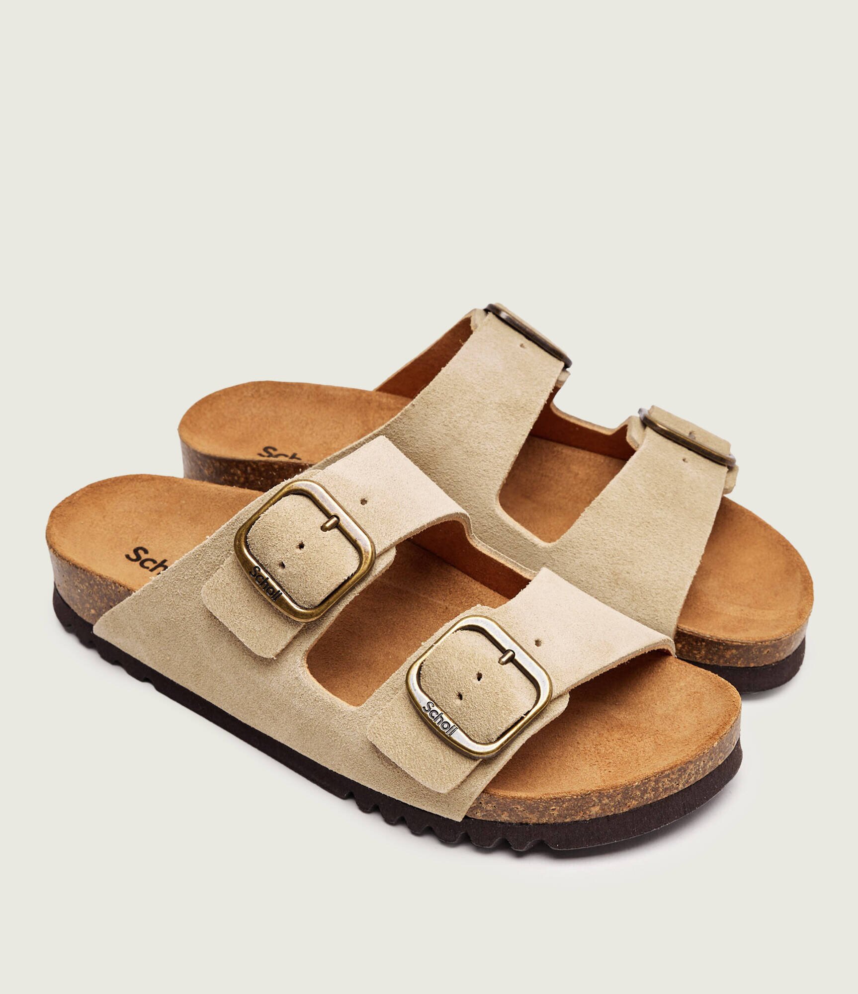 Scholl Șlapi JOSEPHINE | piele întoarsă