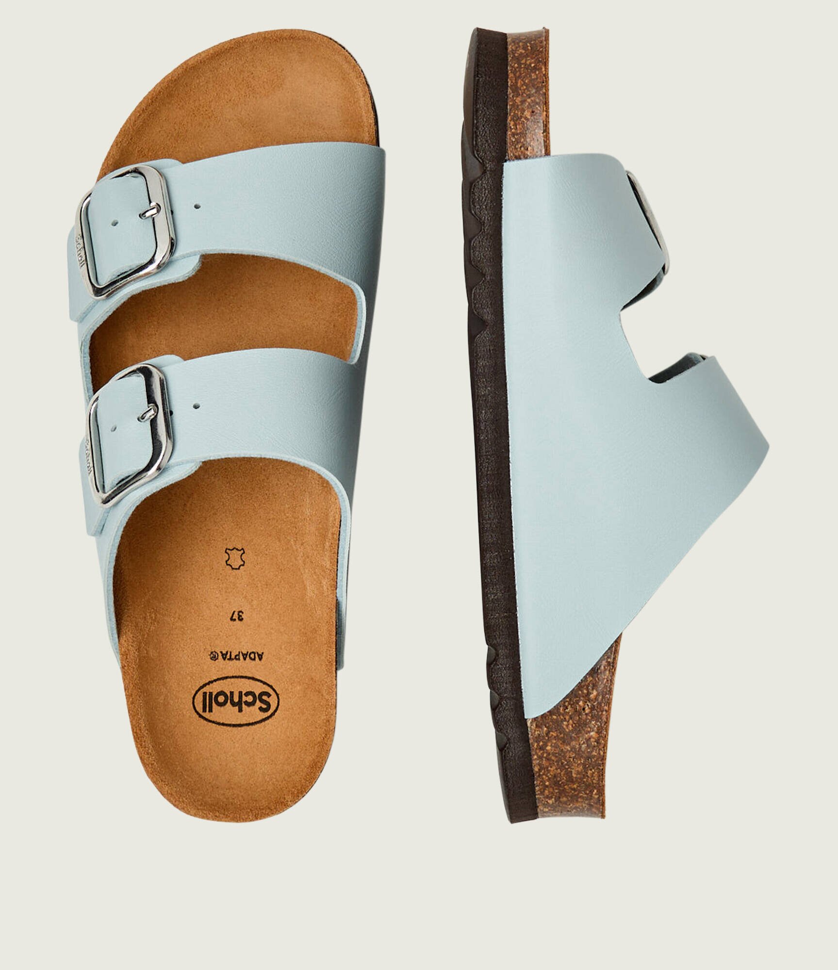 Scholl Șlapi JOSEPHINE | piele întoarsă