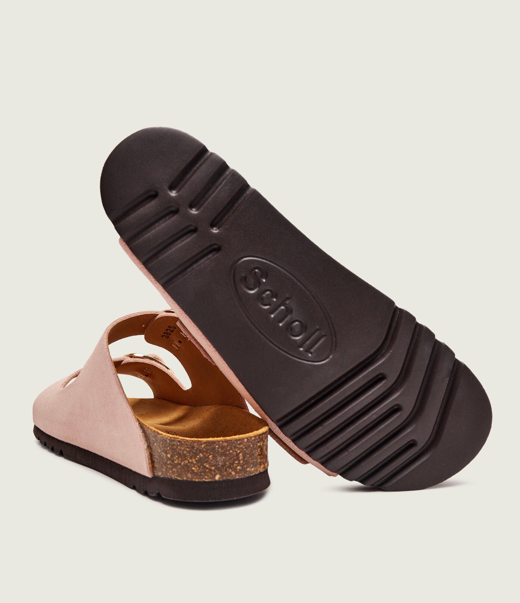 Scholl Șlapi NOELLE | piele întoarsă