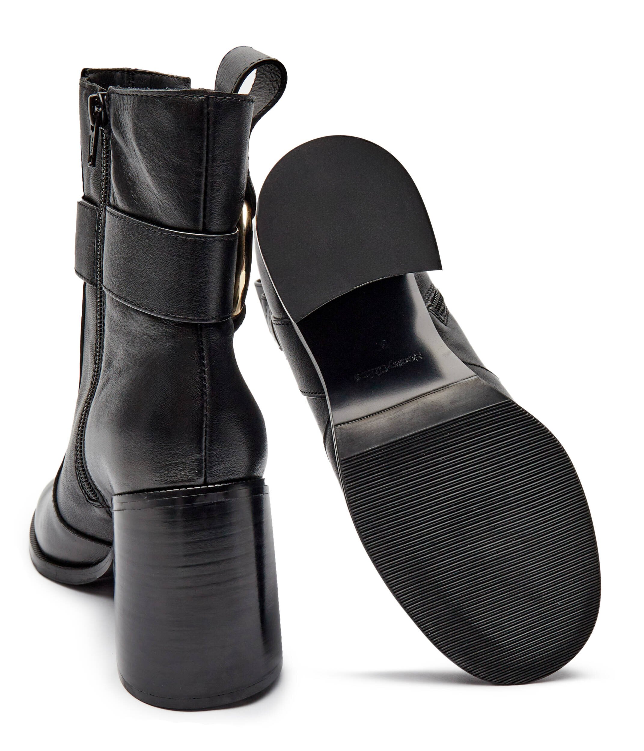See By Chloé De piele botine cu toc