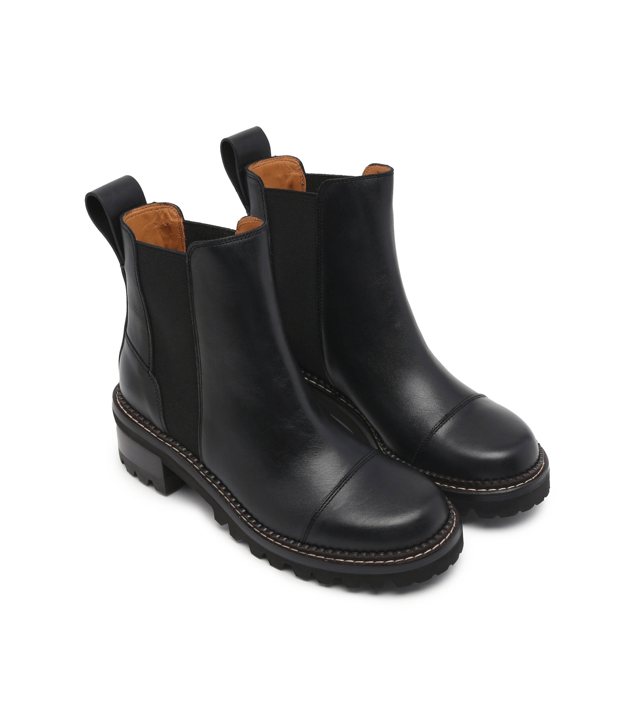 See By Chloé De piele botine Mallory