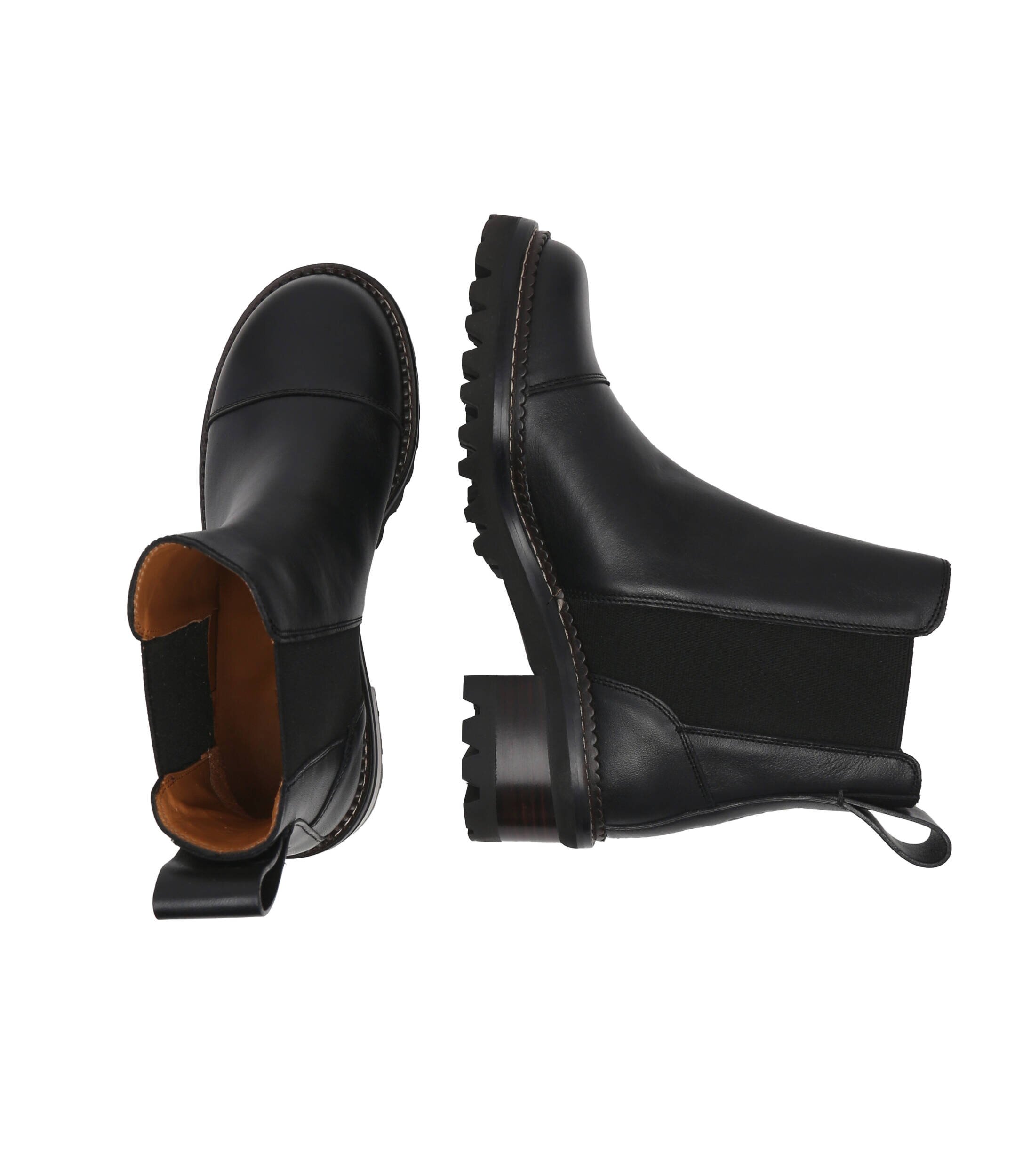 See By Chloé De piele botine Mallory