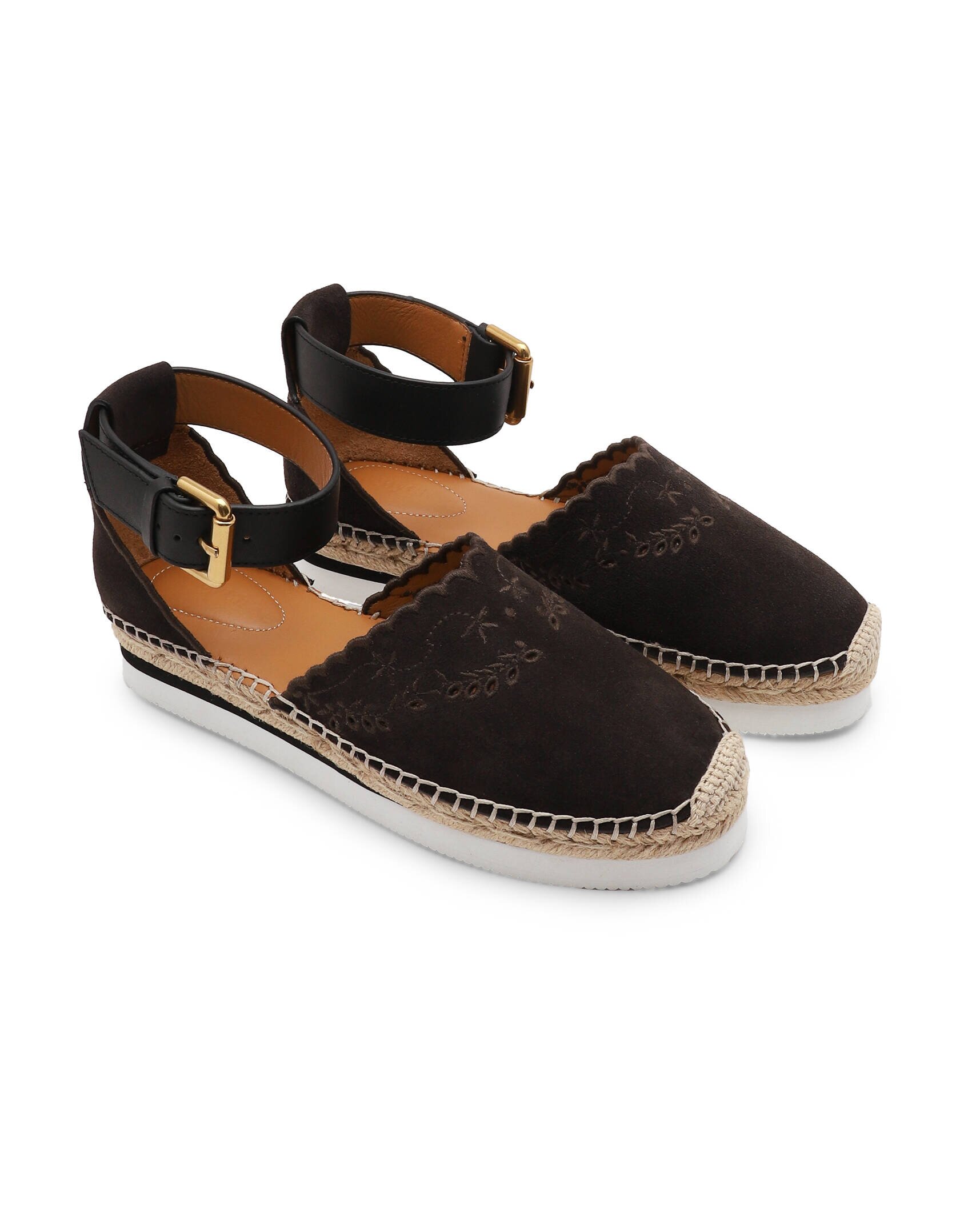 See By Chloé De piele espadrile