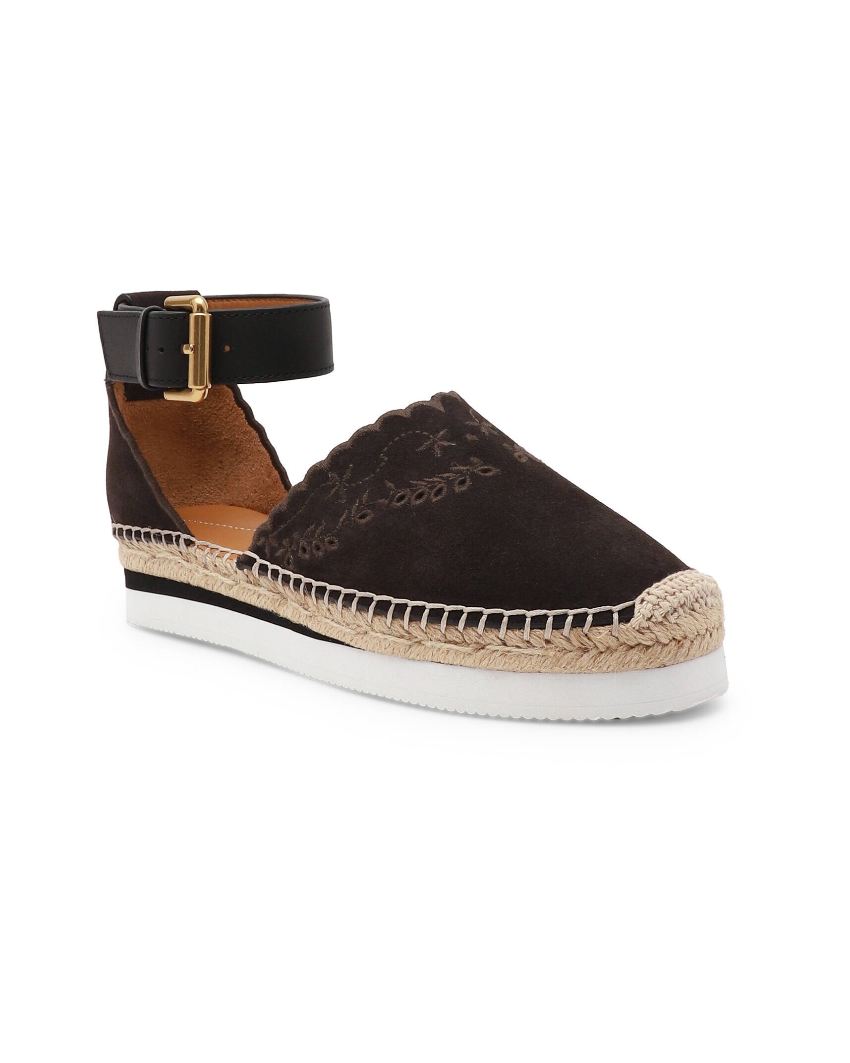 See By Chloé De piele espadrile