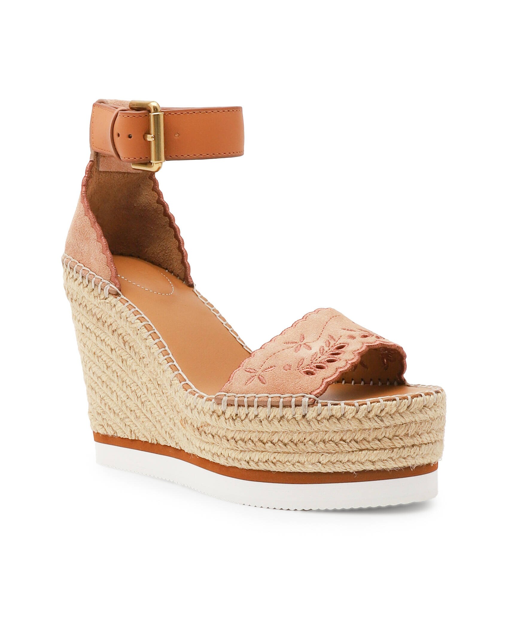 See By Chloé De piele platforme GLYN EMBROIDERY