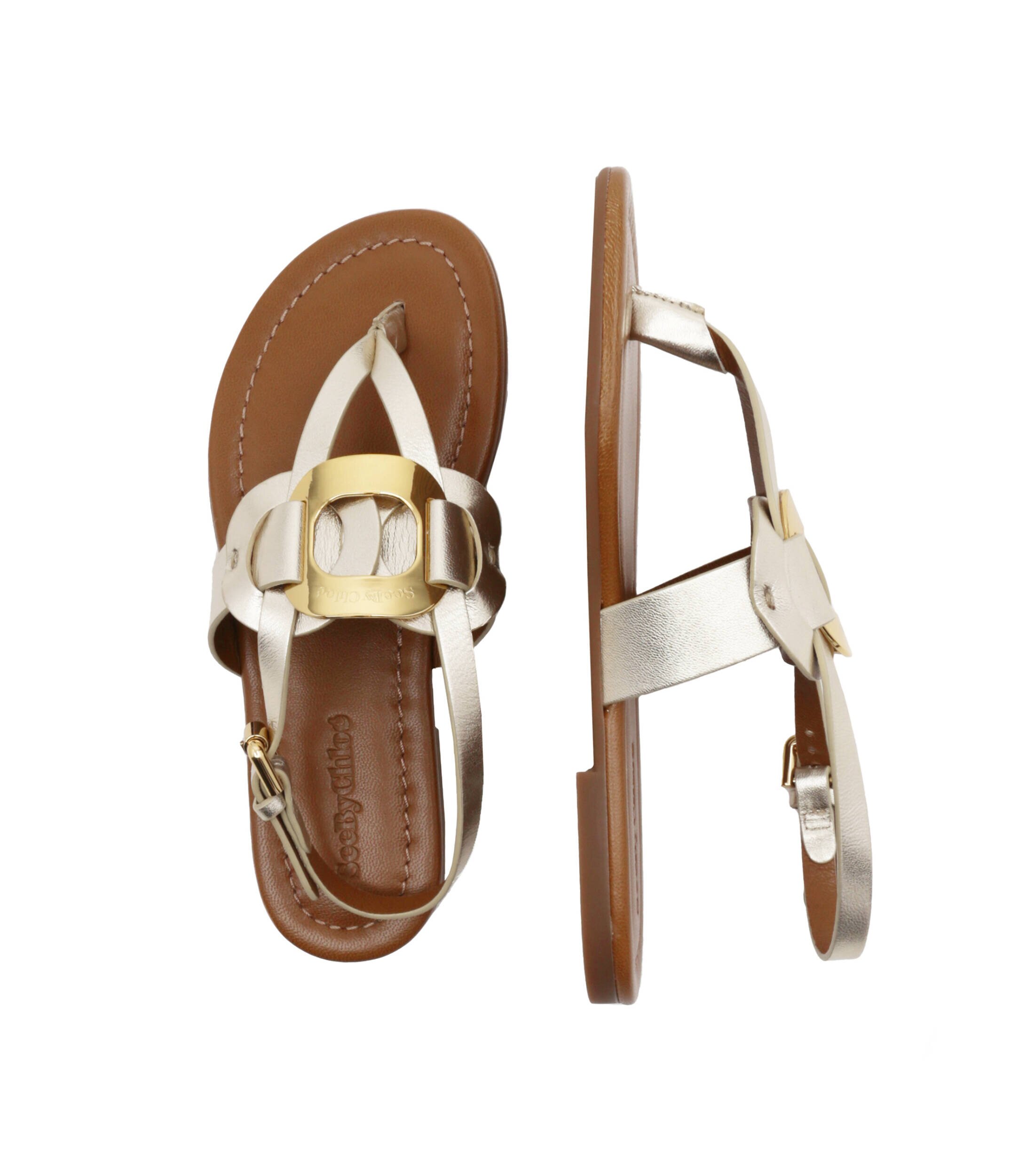 See By Chloé De piele sandale