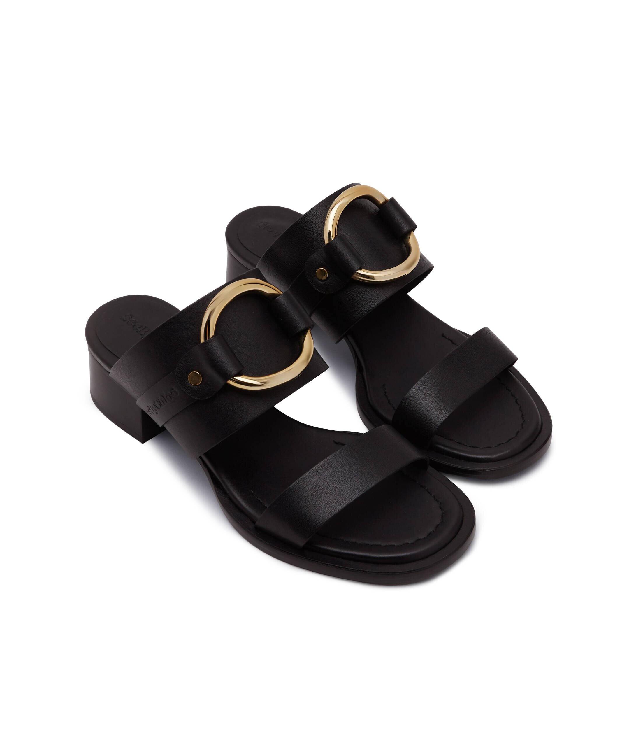 See By Chloé De piele șlapi Hana