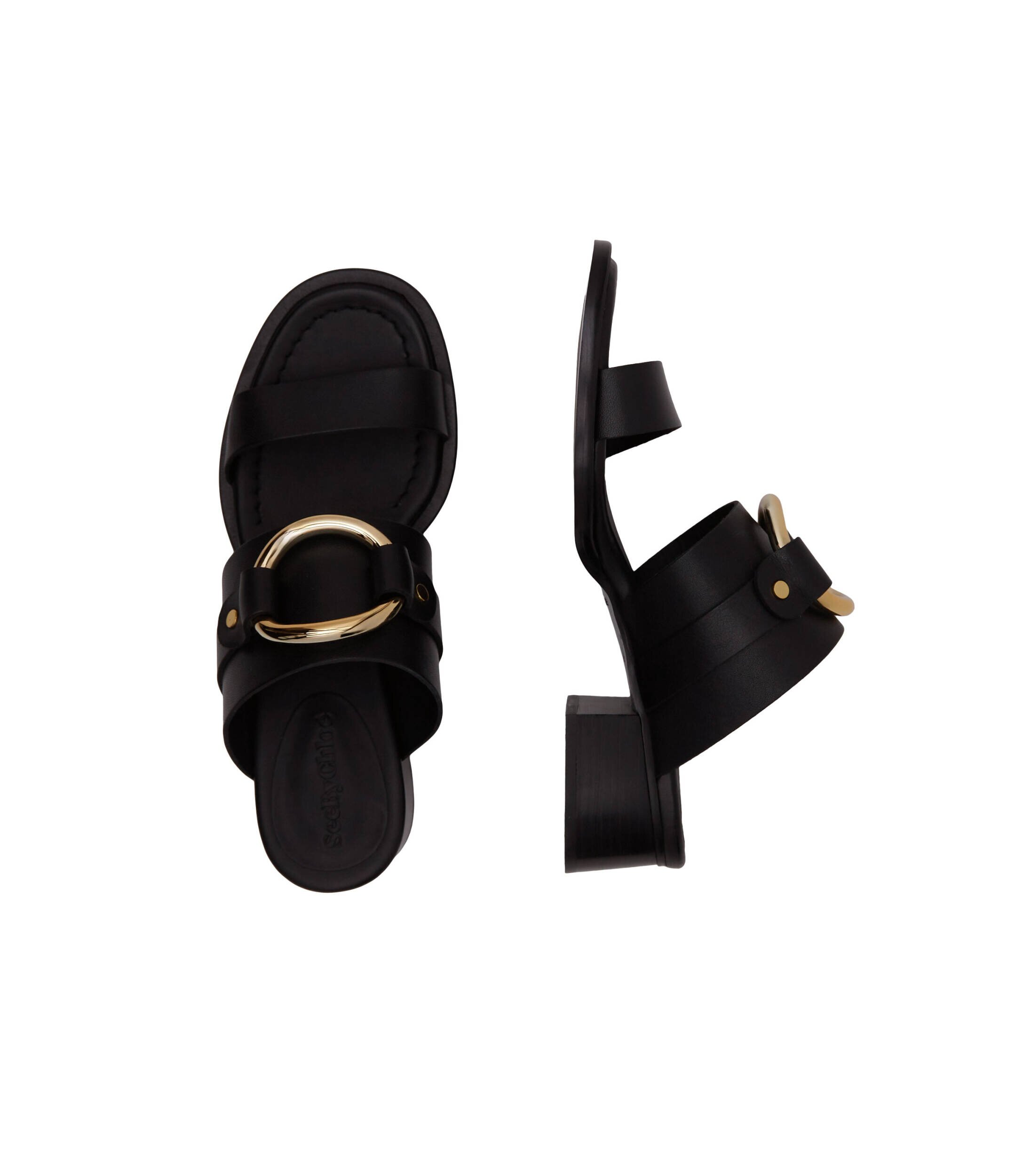 See By Chloé De piele șlapi Hana