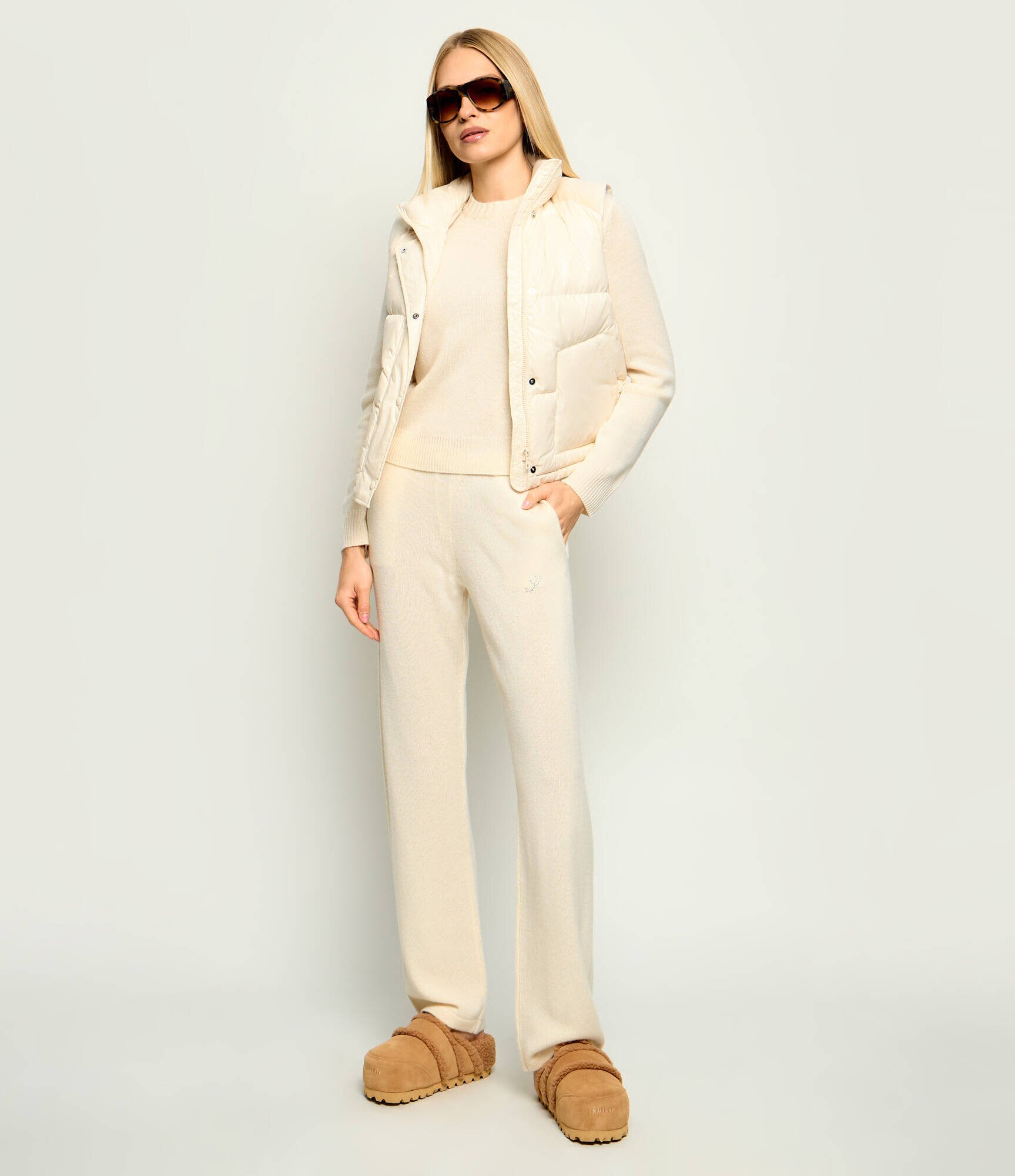 Sporty&Rich De cașmir pulover Itzel | regular fit cu adaos de lână