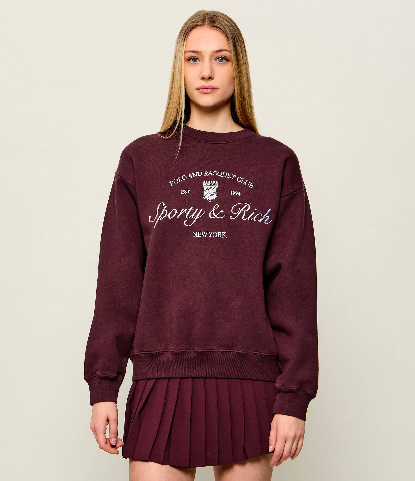 Sporty&Rich Hanorac EEVO | Relaxed fit