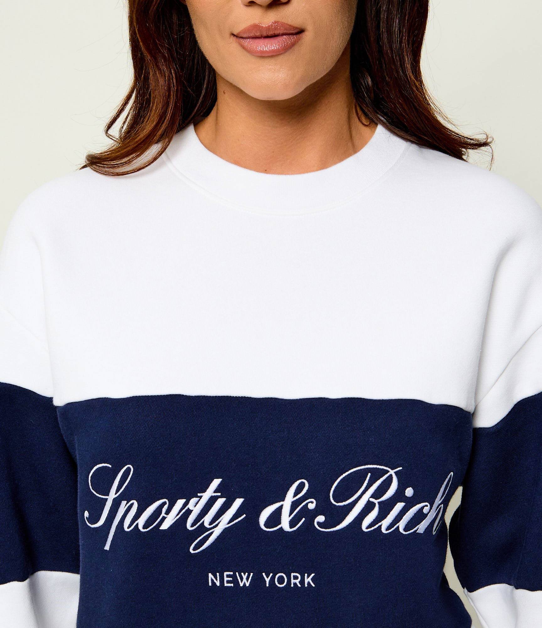 Sporty&Rich Hanorac Signature | Oversize fit