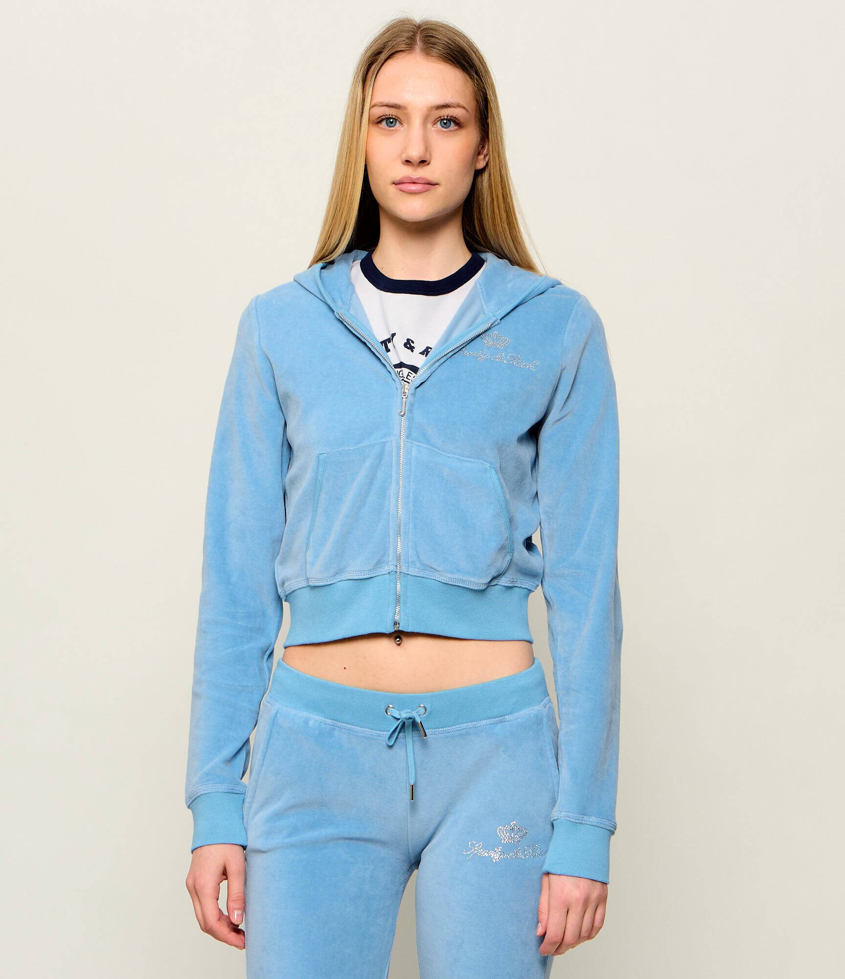 Sporty&Rich Hanorac Sporty & Rich x Juicy Couture Emmyla | Cropped Fit