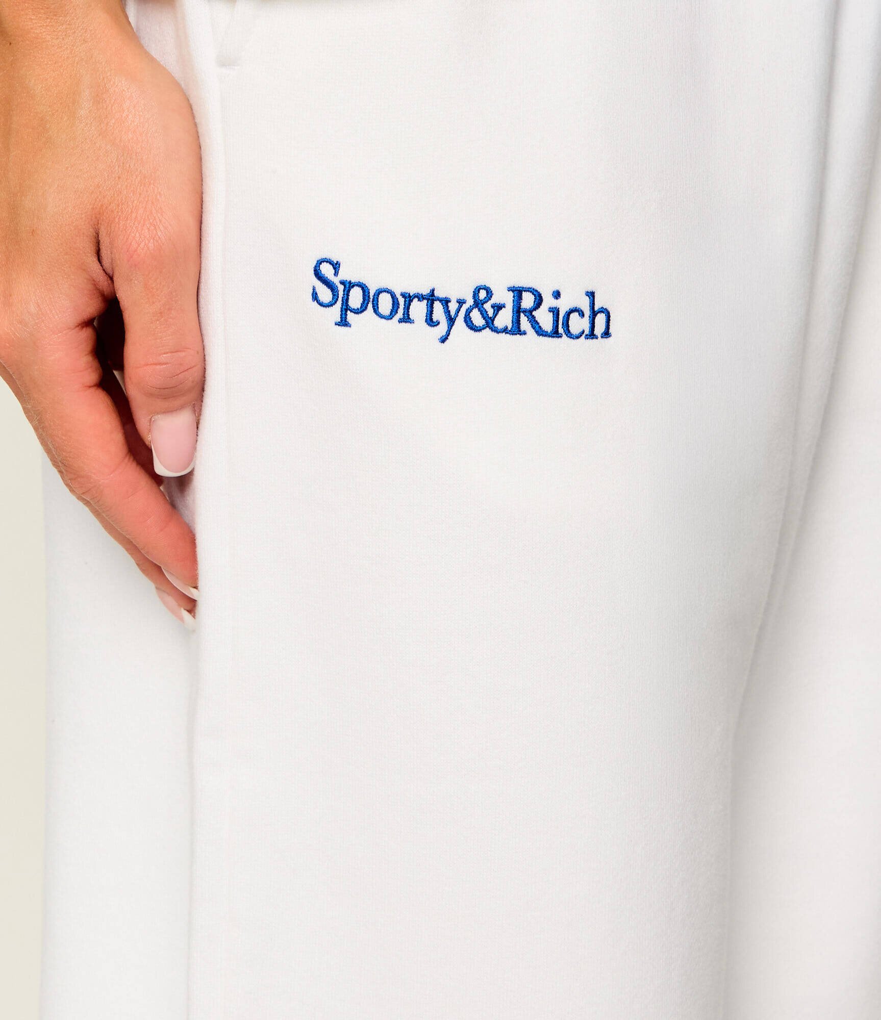 Sporty&Rich Pantaloni de trening LA Serif | Loose fit