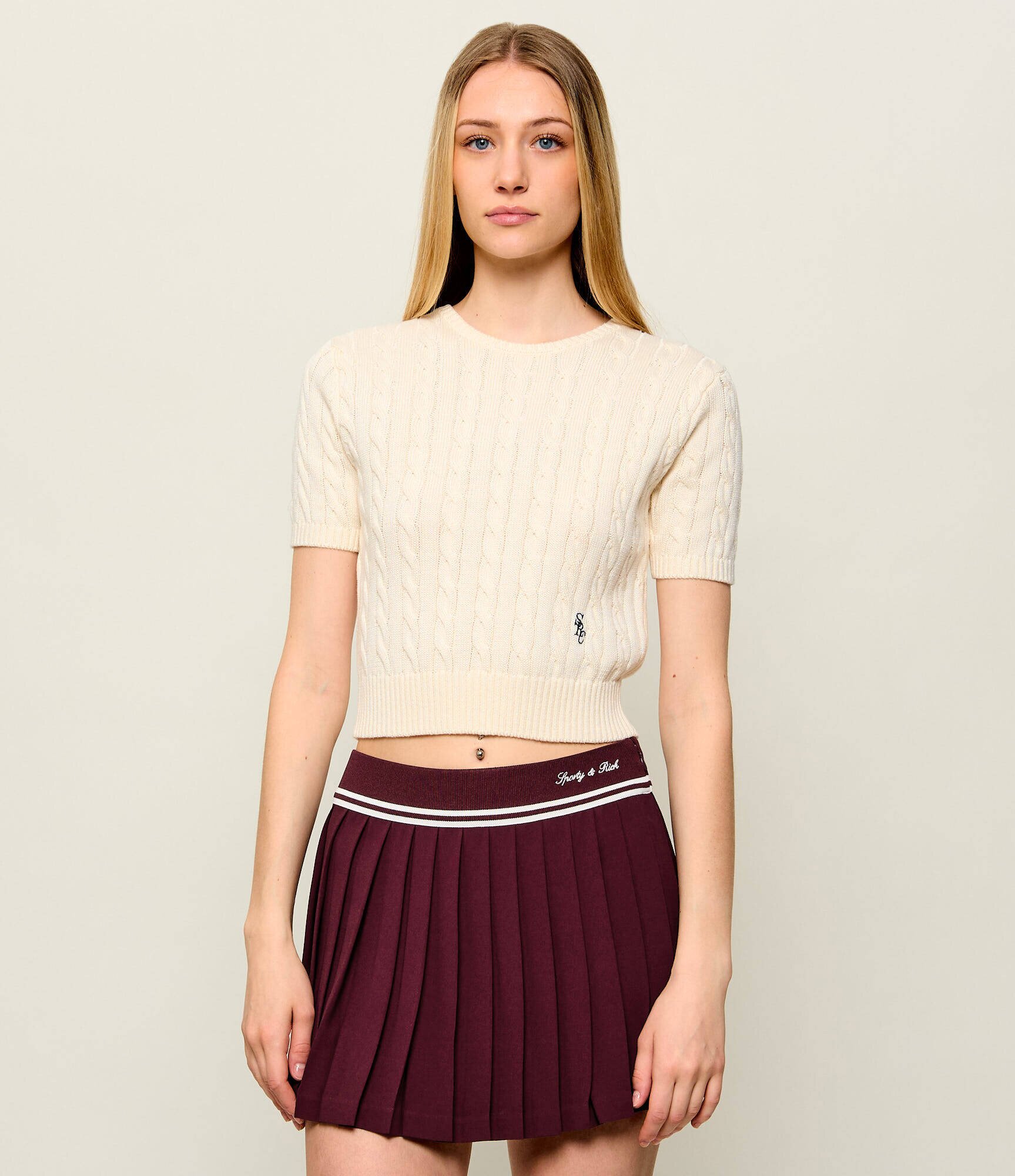 Sporty&Rich Pulover | Cropped Fit
