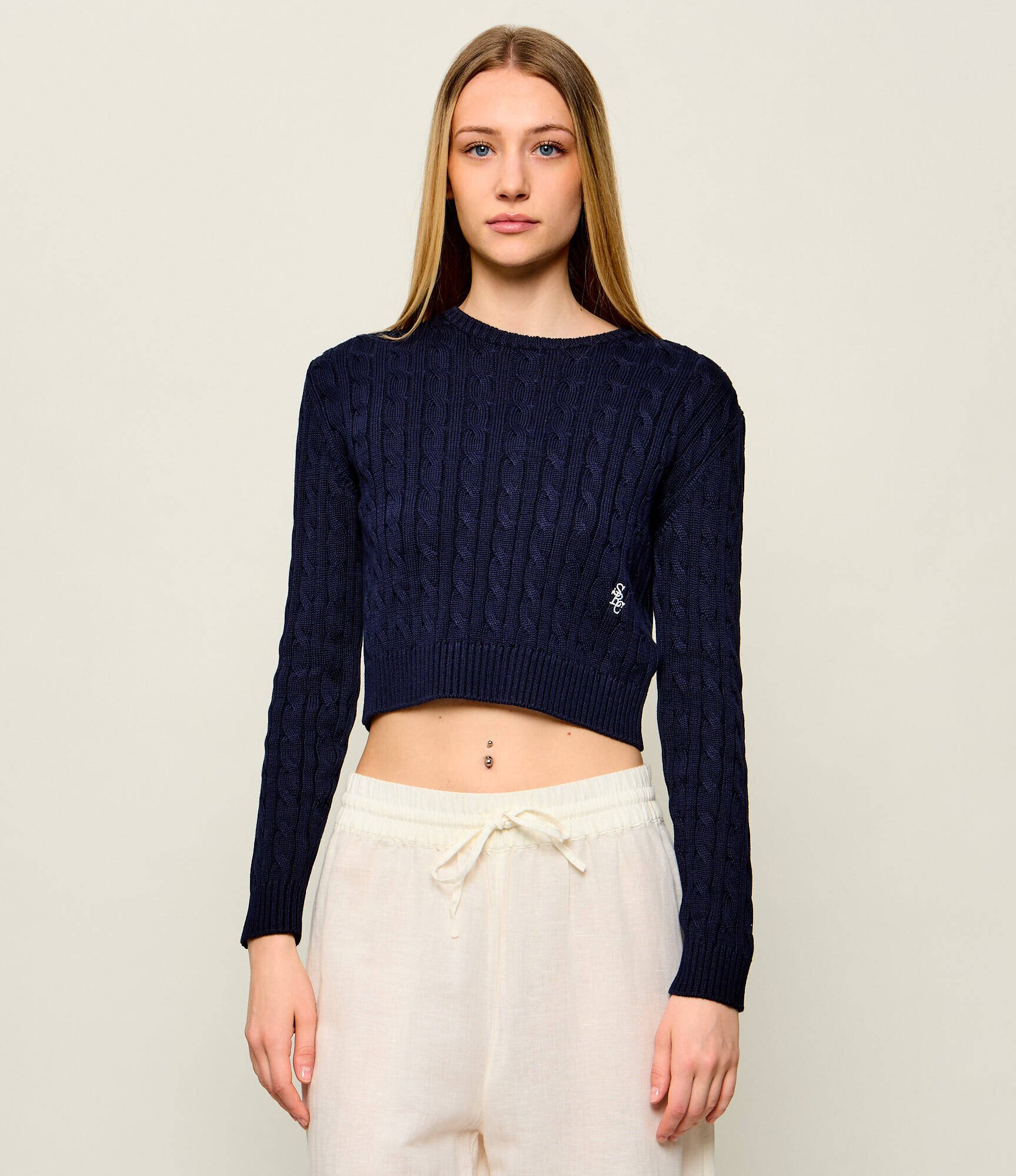 Sporty&Rich Pulover Isao | Cropped Fit
