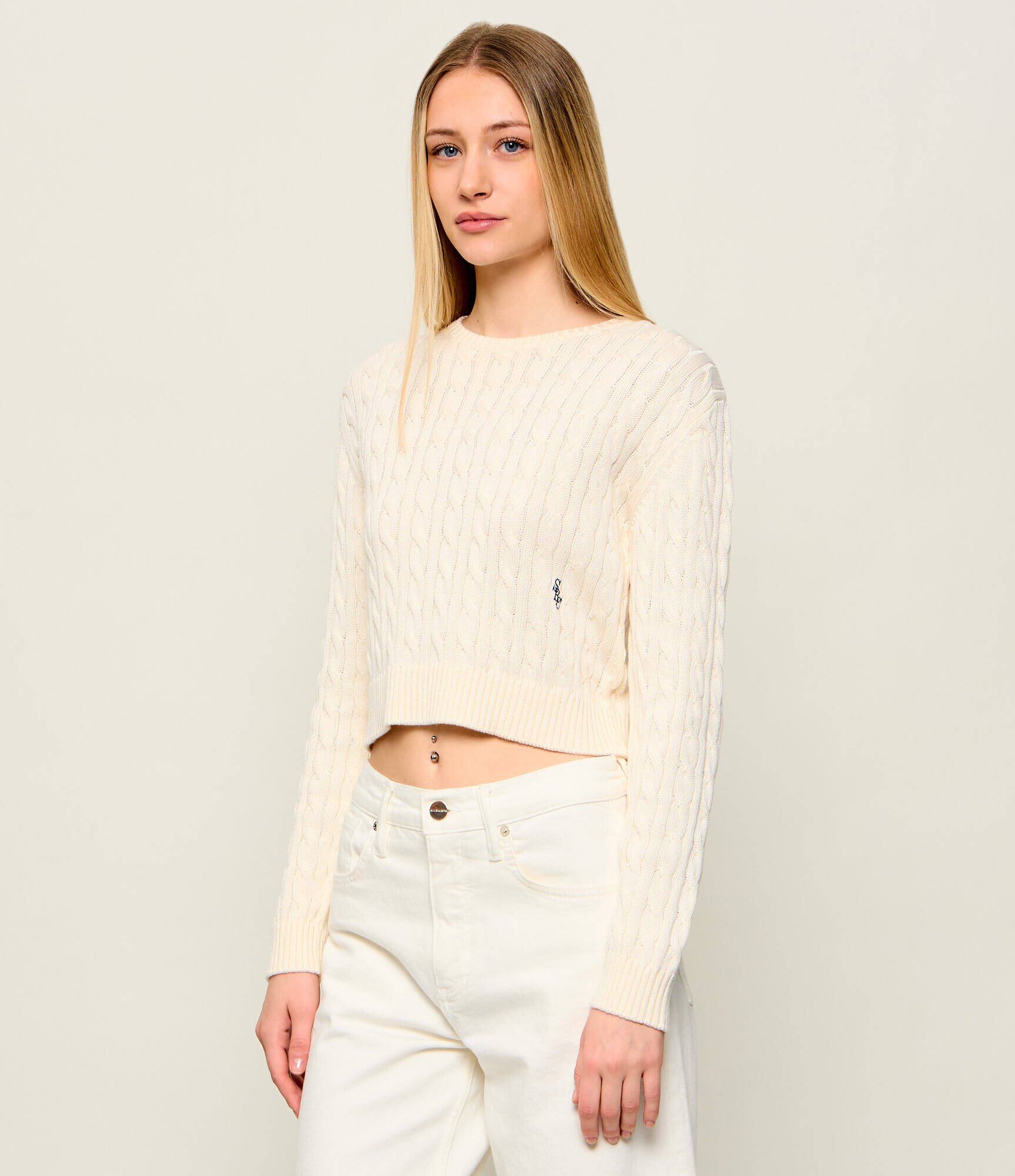 Sporty&Rich Pulover Isao | Cropped Fit
