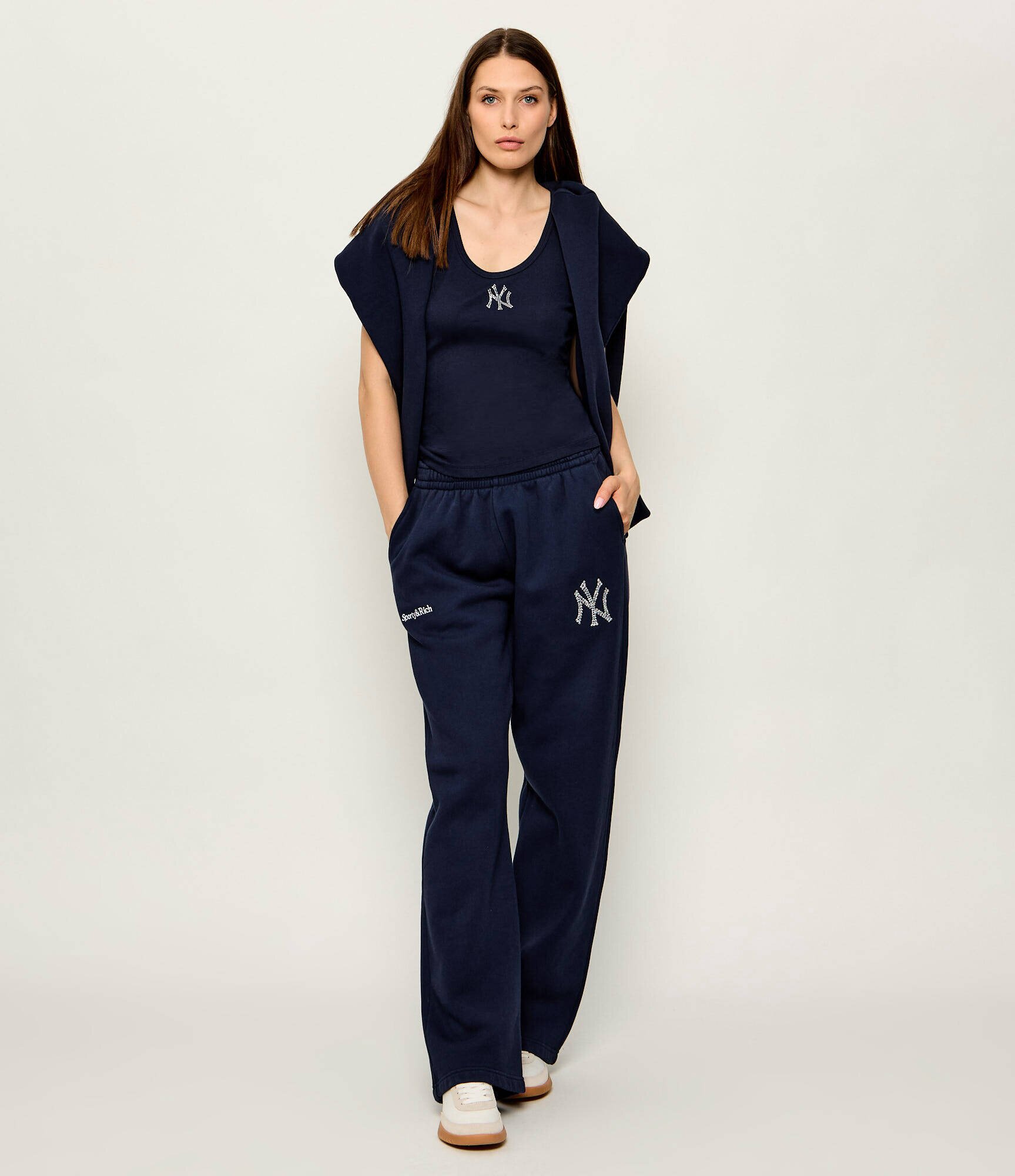 Sporty&Rich Top Yankees Krystal | Slim Fit