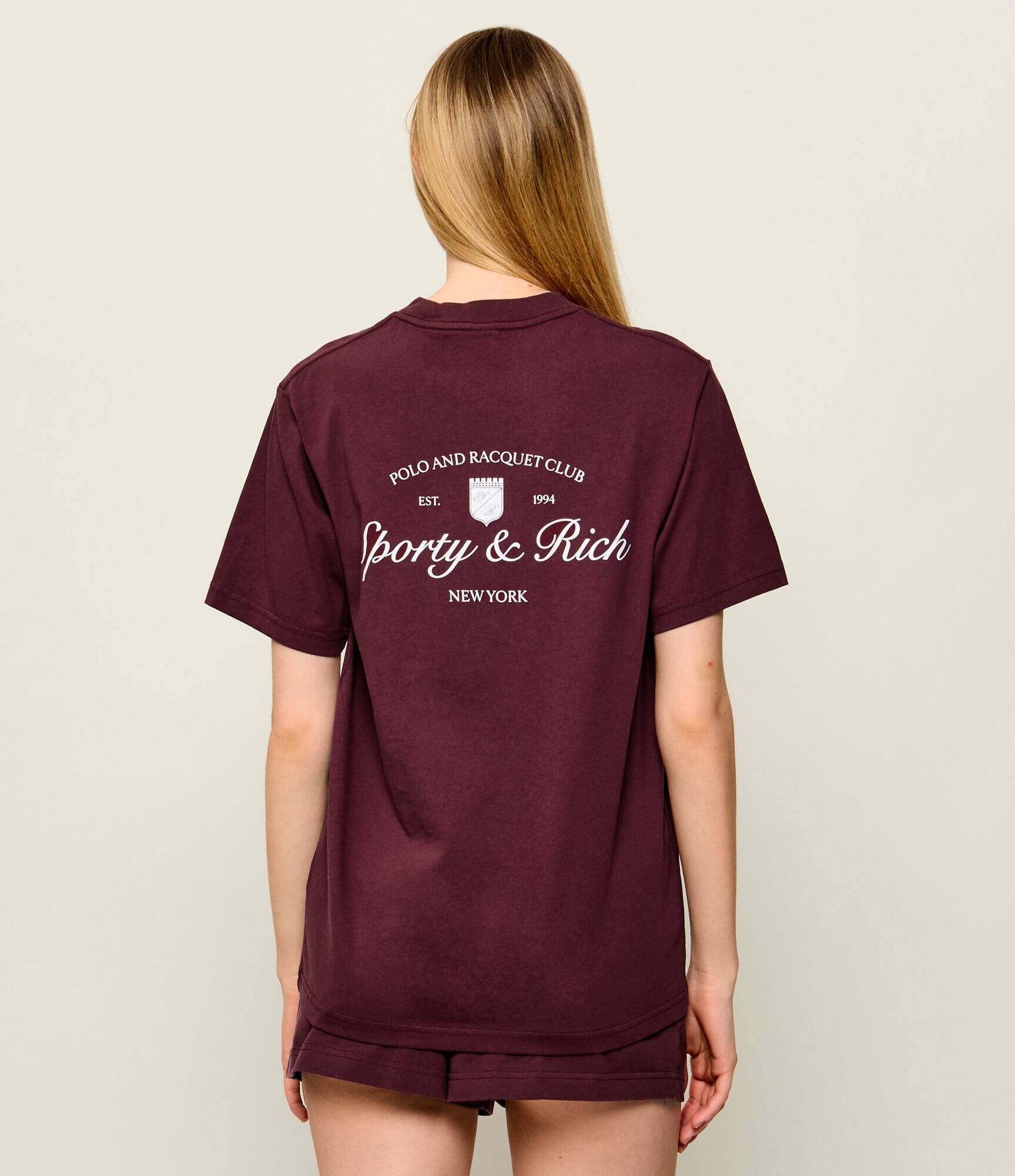 Sporty&Rich Tricou FEMA | Oversize fit