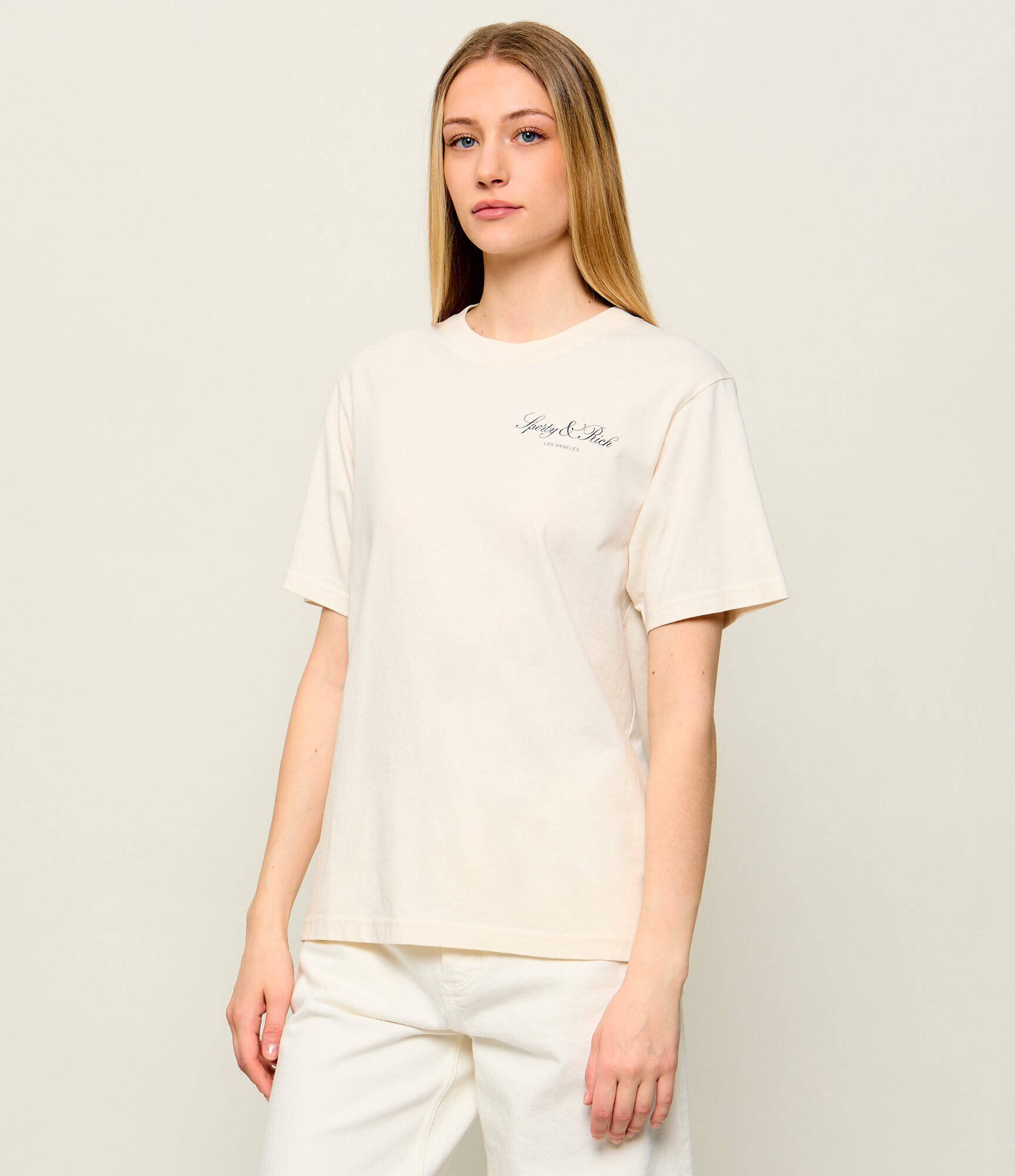 Sporty&Rich Tricou Vendome LA | Relaxed fit