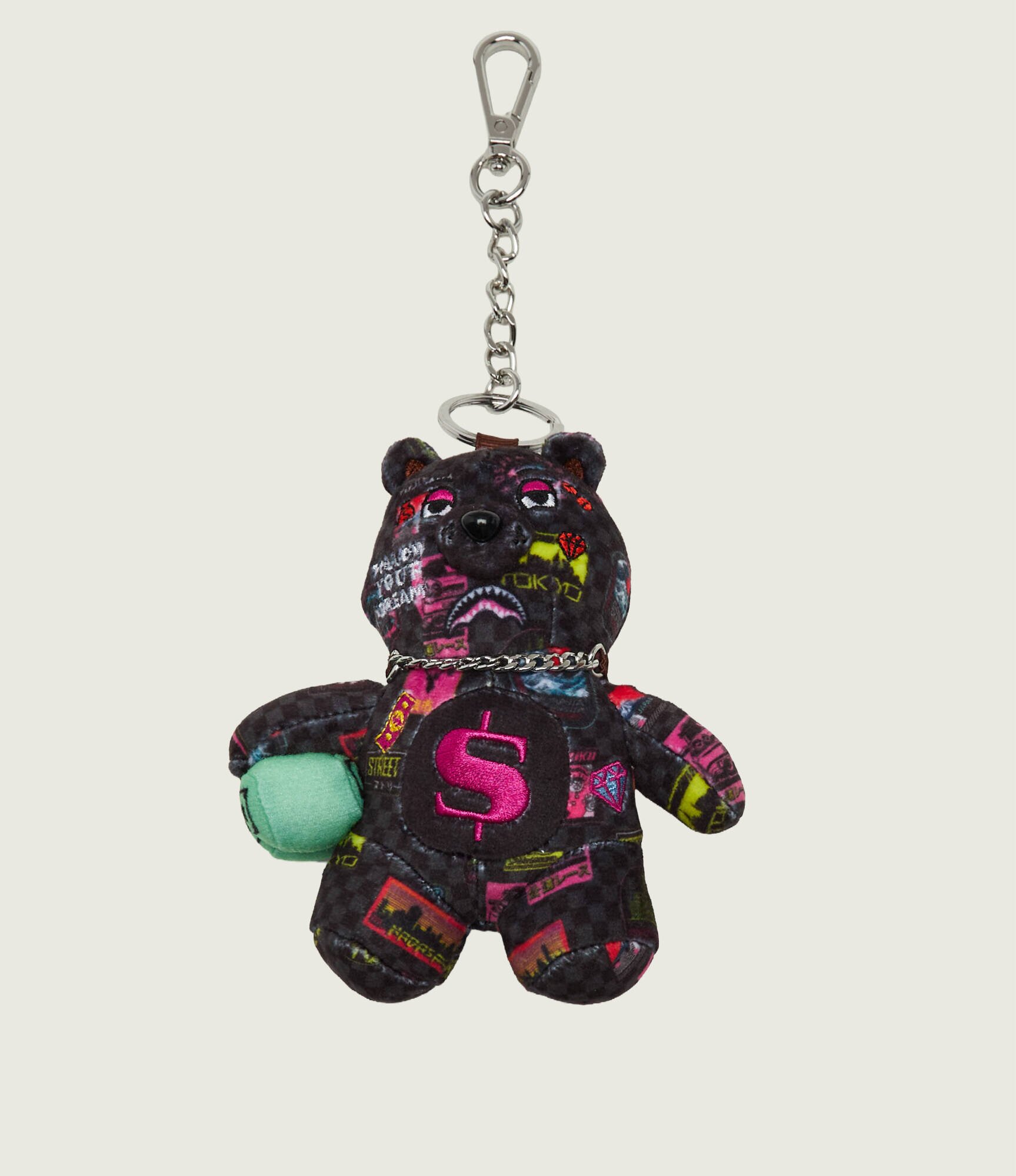 Sprayground Breloc Global Mogul Cyber Punk Bear