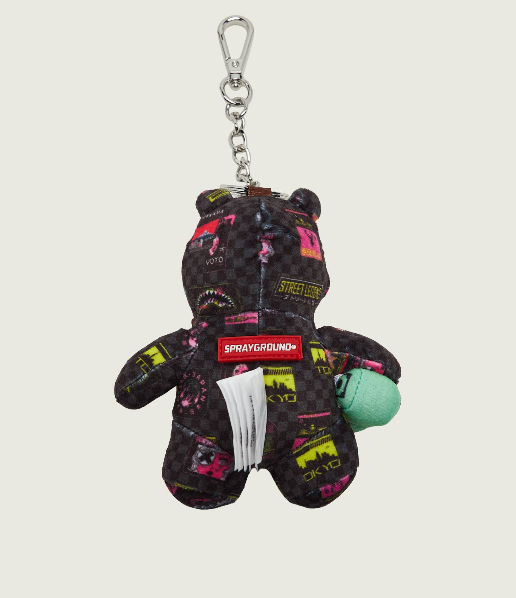 Sprayground Breloc Global Mogul Cyber Punk Bear